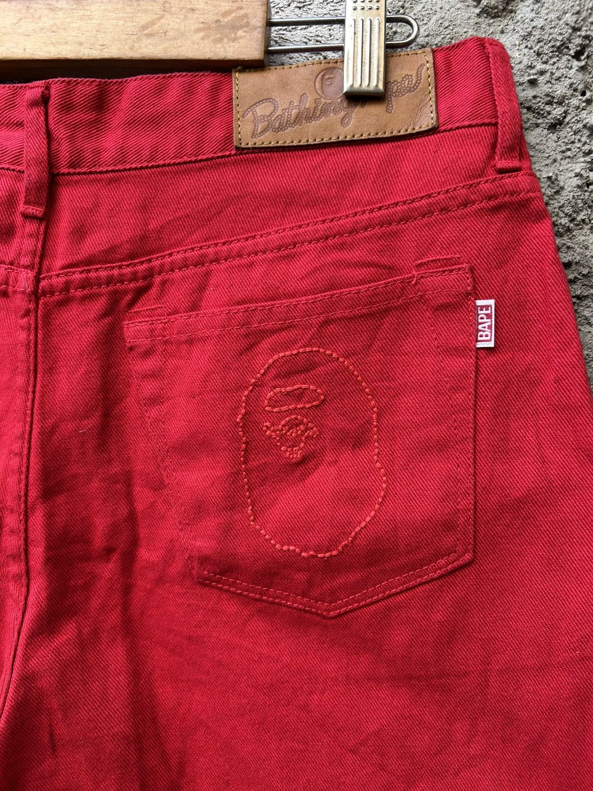 Bape Bape A Bathing Ape Denim Short Pants Size 30" / US 8 / IT 44 - 8 Thumbnail
