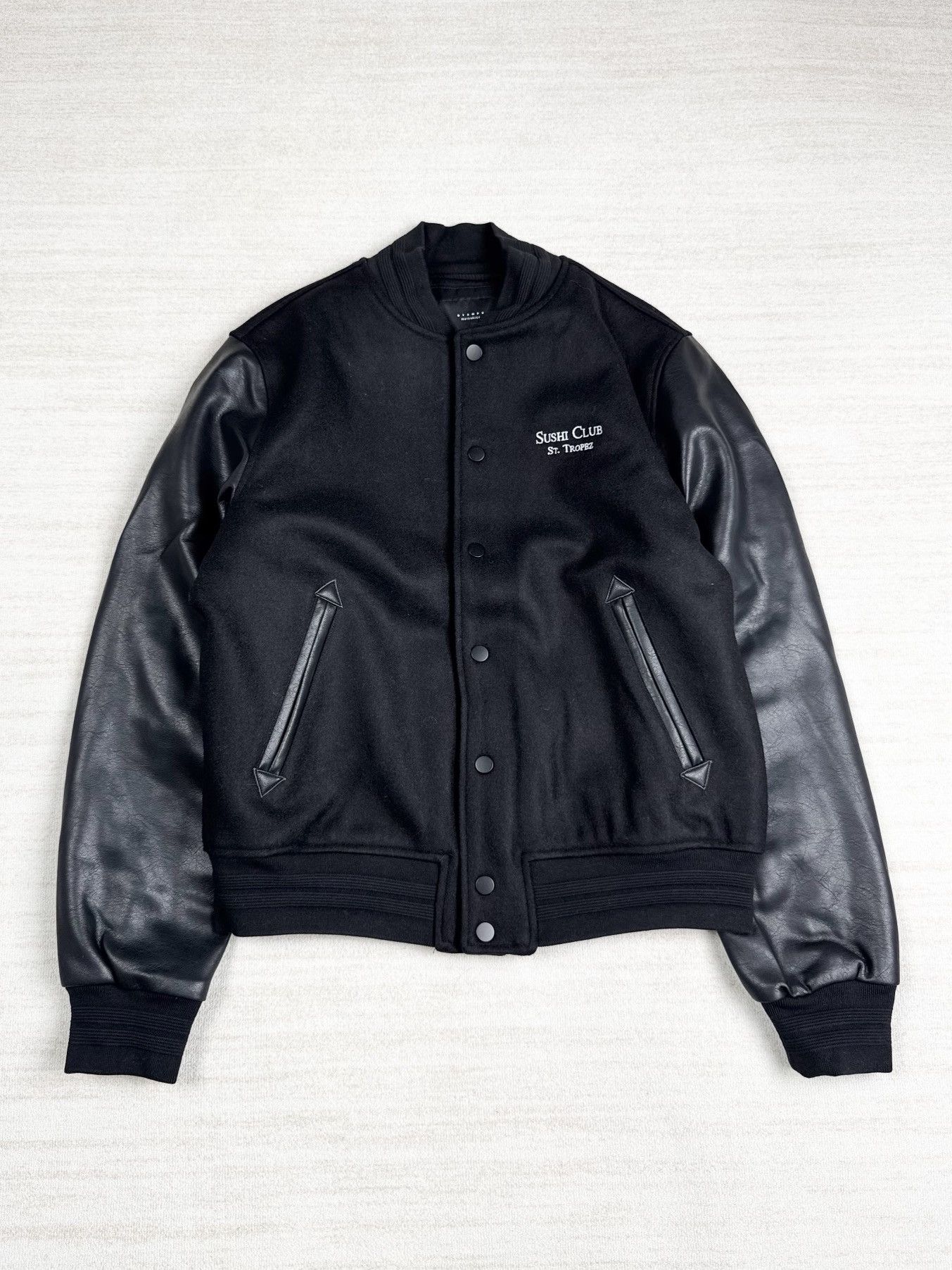 Stampd Sushi club varsity jacket St.Tropez Size US S / EU 44-46 / 1 - 5 Thumbnail