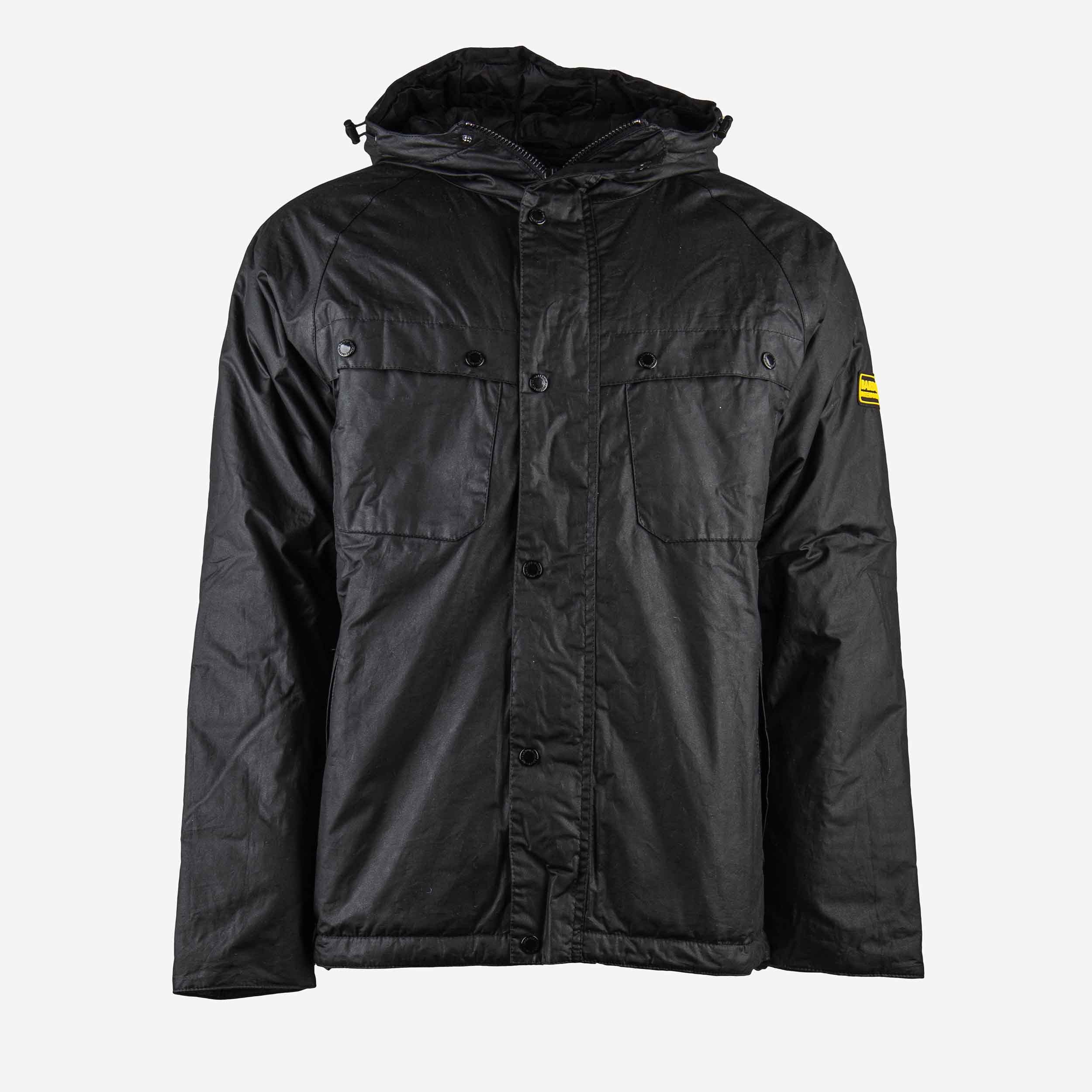 Barbour o1y1224 Logo Hooded Jacket in Black Size US S / EU 44-46 / 1 - 1 Thumbnail