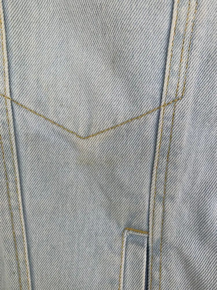 Misbhv SS16 ripped DRAINED washed blue denim jacket Size US M / EU 48-50 / 2 - 14 Thumbnail