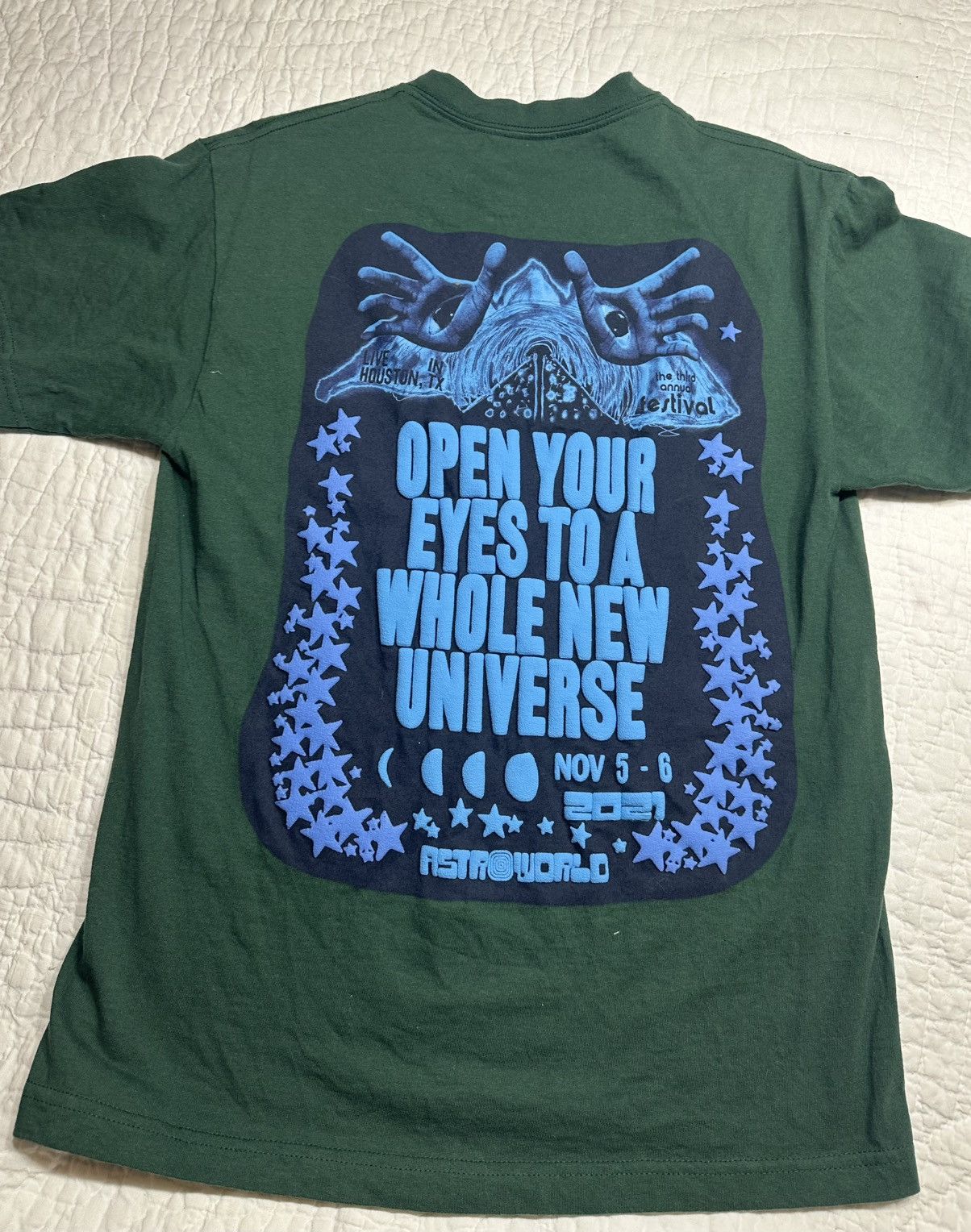 Travis Scott TRAVIS SCOTT “SEE YOU IN UTOPIA” ASTROFEST TEE- NEW SMALL Size US S / EU 44-46 / 1 - 2 Thumbnail
