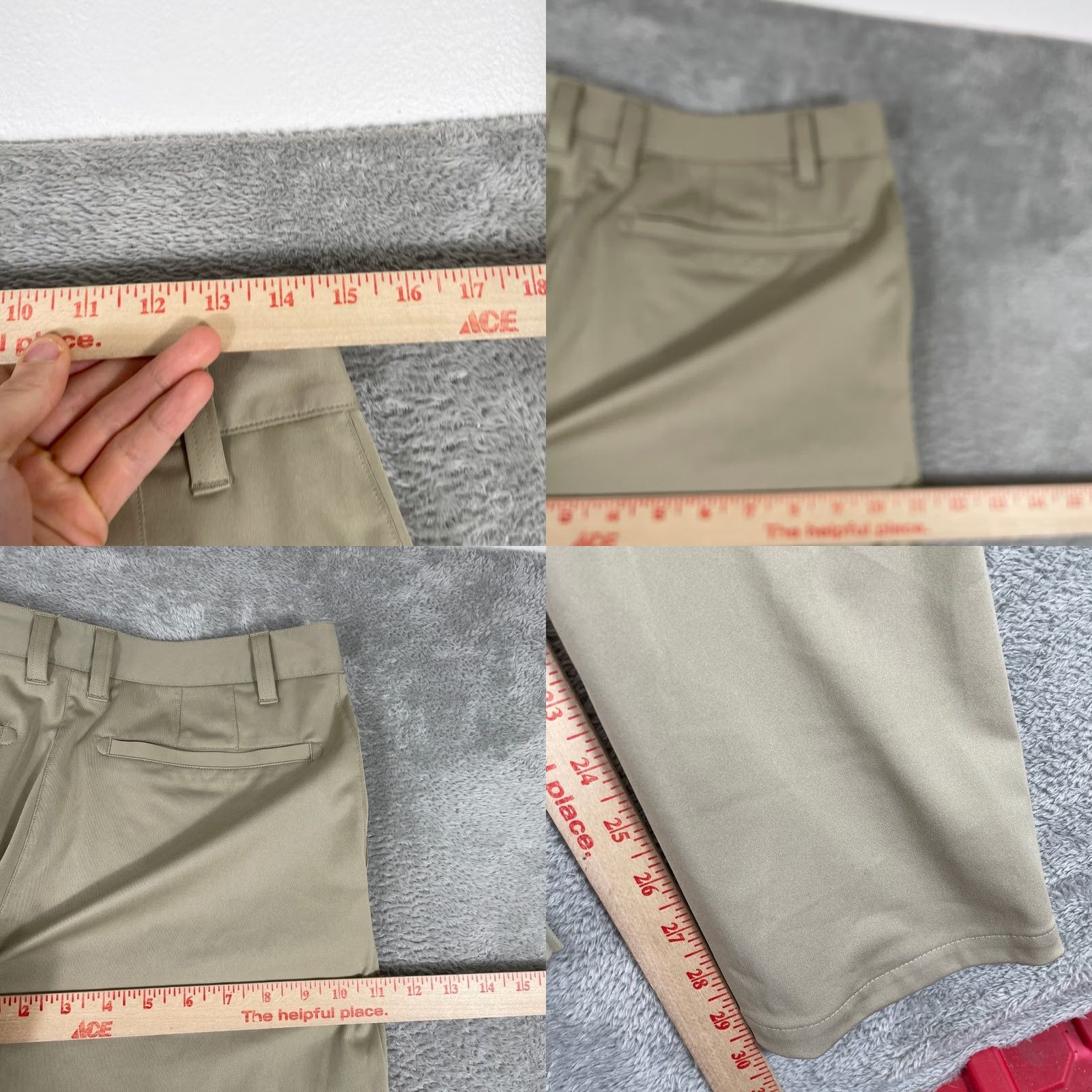 Rhone Rhone Commuter Pants Mens 29 Khaki Tan Slim Fit Performance Stretch Chino - Pre-Owned Size US 29 - 8 Thumbnail