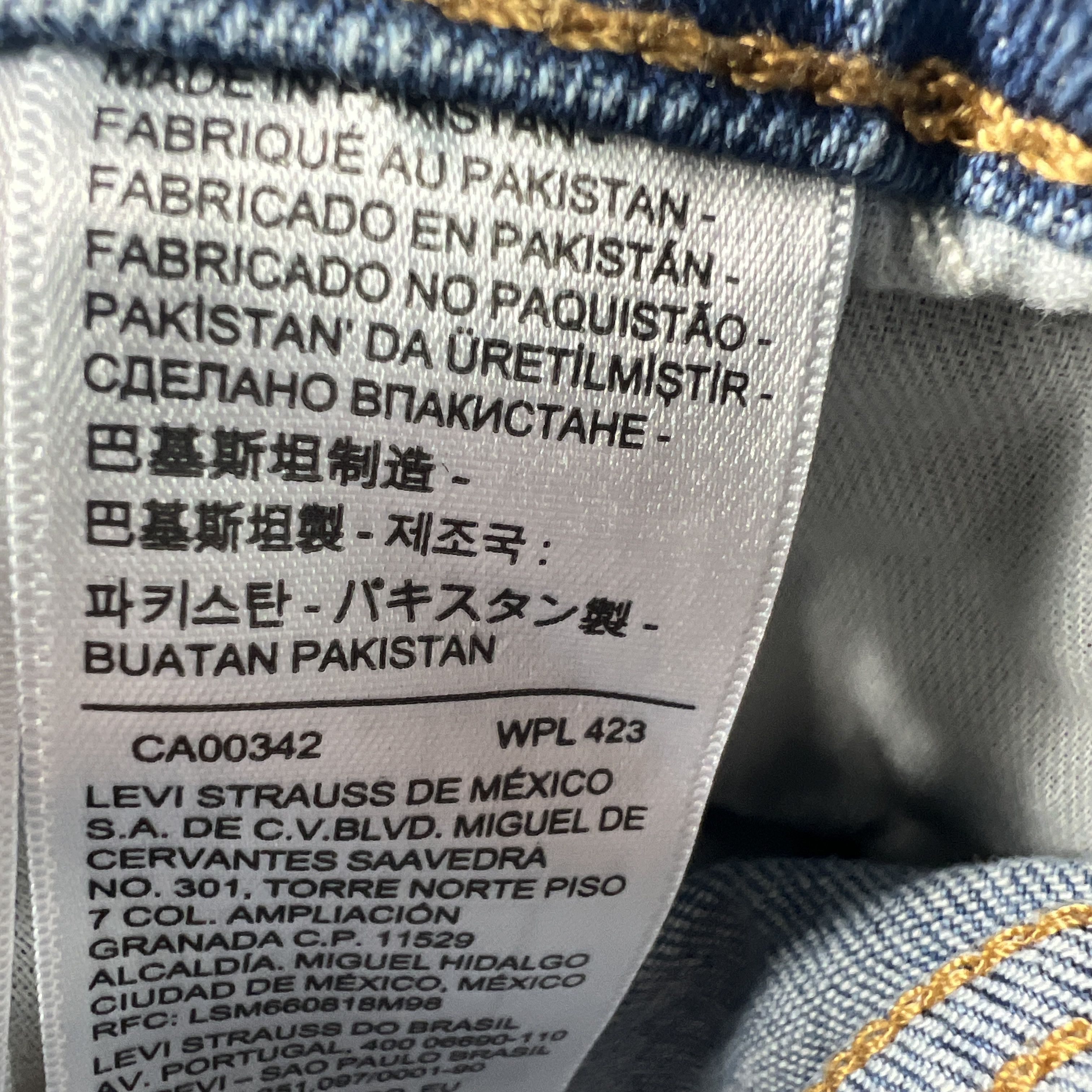 Levi's Levi's Jeans 559 Relaxed Straight Blue Faded Stretch Denim Size US 33 - 7 Thumbnail