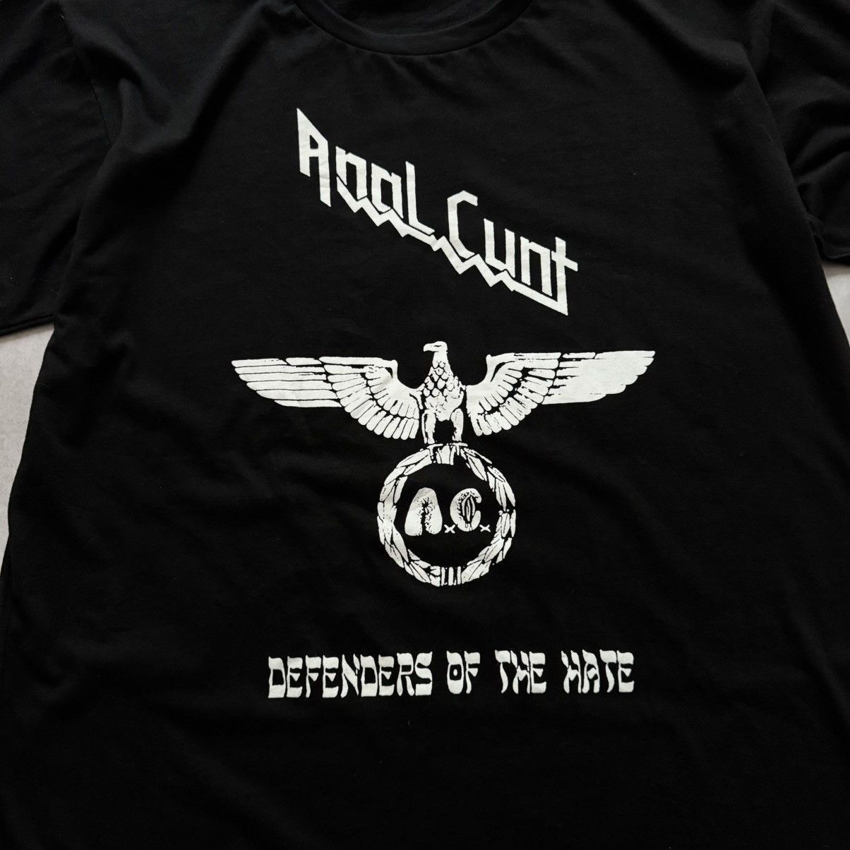 Hysteric Glamour Anal Cunt Defenders Of The Hate Band Y2K T-shirt Tee Size US L / EU 52-54 / 3 - 2 Thumbnail