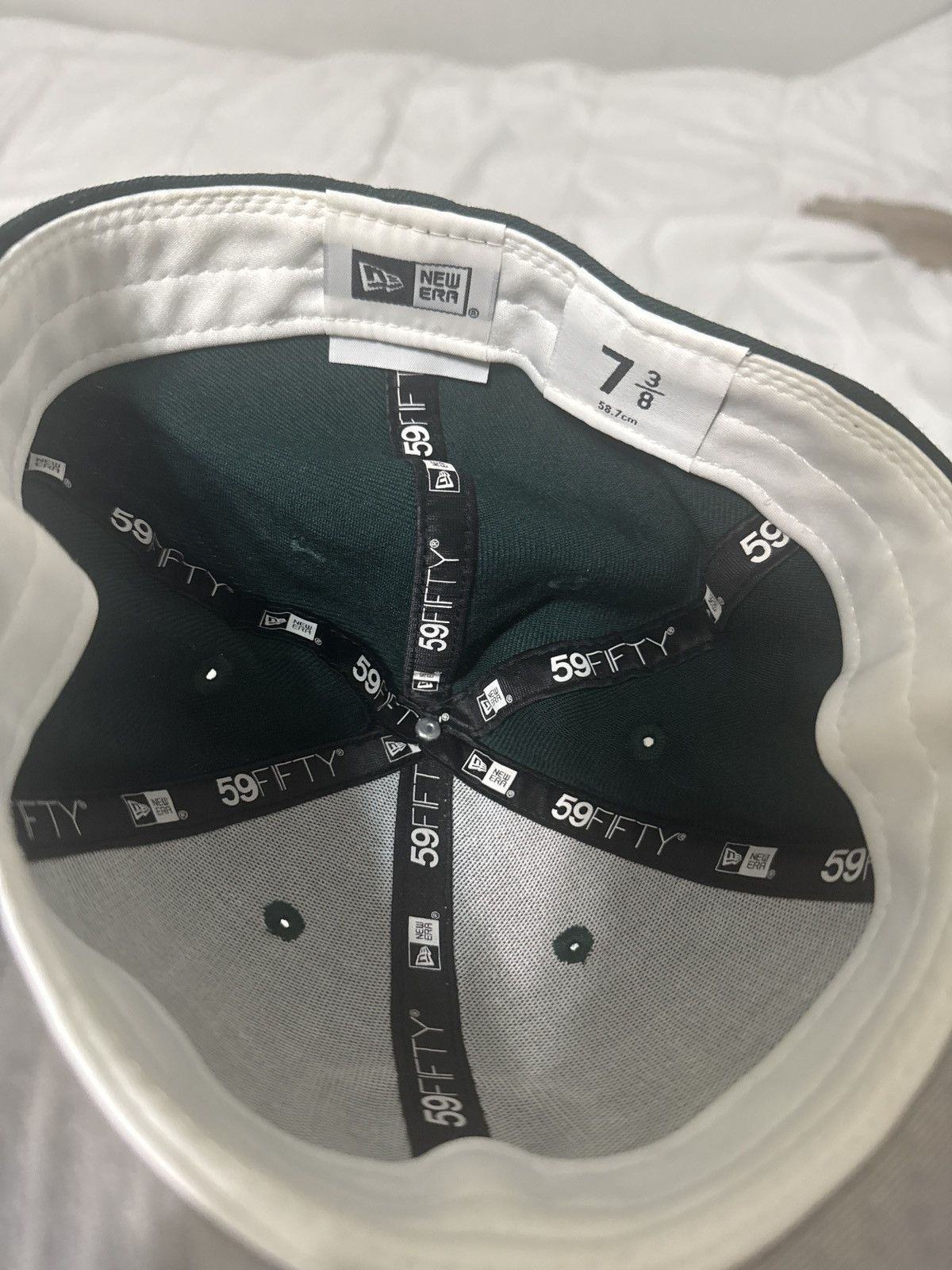 HIDDEN Hidden NY New Era 7 3/8 Green Size ONE SIZE - 3 Thumbnail