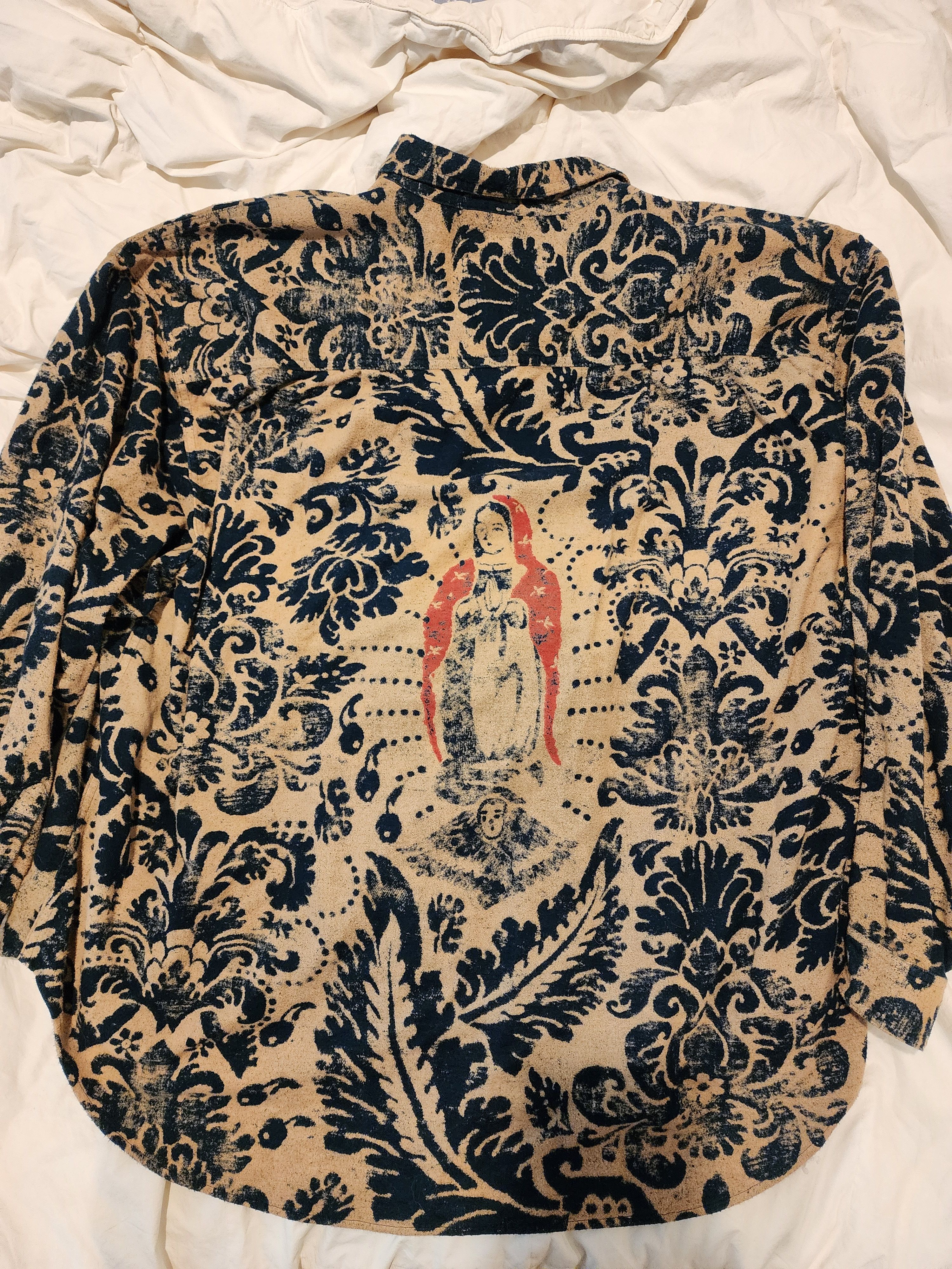 Kapital Kapital Damask Virgin Mary Flannel Size US XL / EU 56 / 4 - 2 Thumbnail