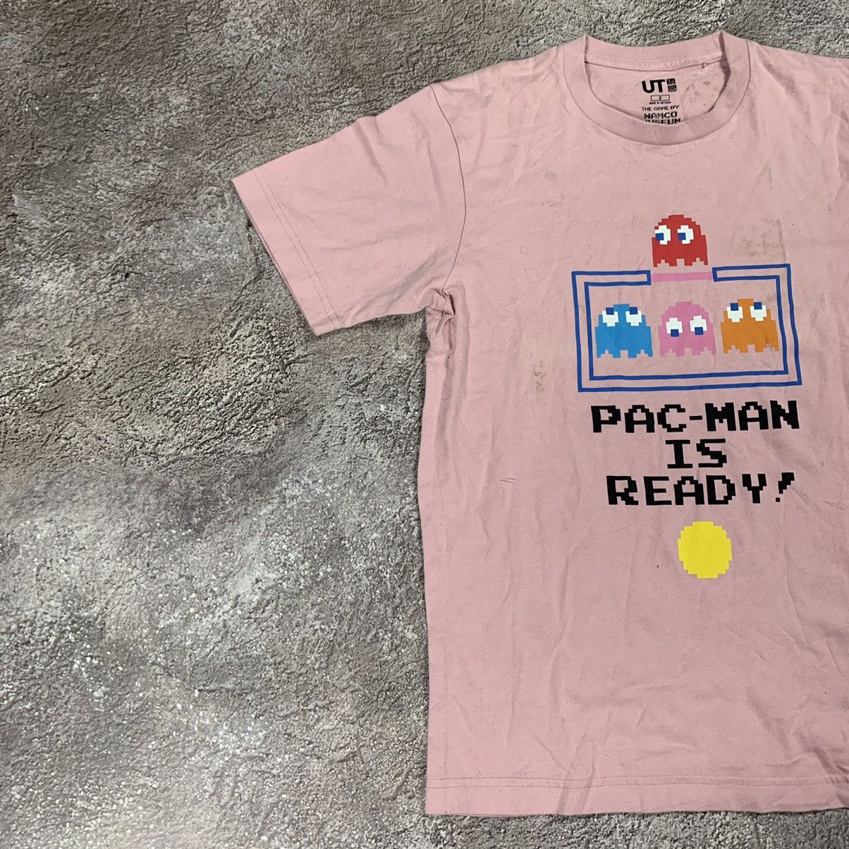 Vintage Vintage Y2K Pac-Man Graphic Tee Pink Arcade Streetwear S Size US S / EU 44-46 / 1 - 3 Thumbnail