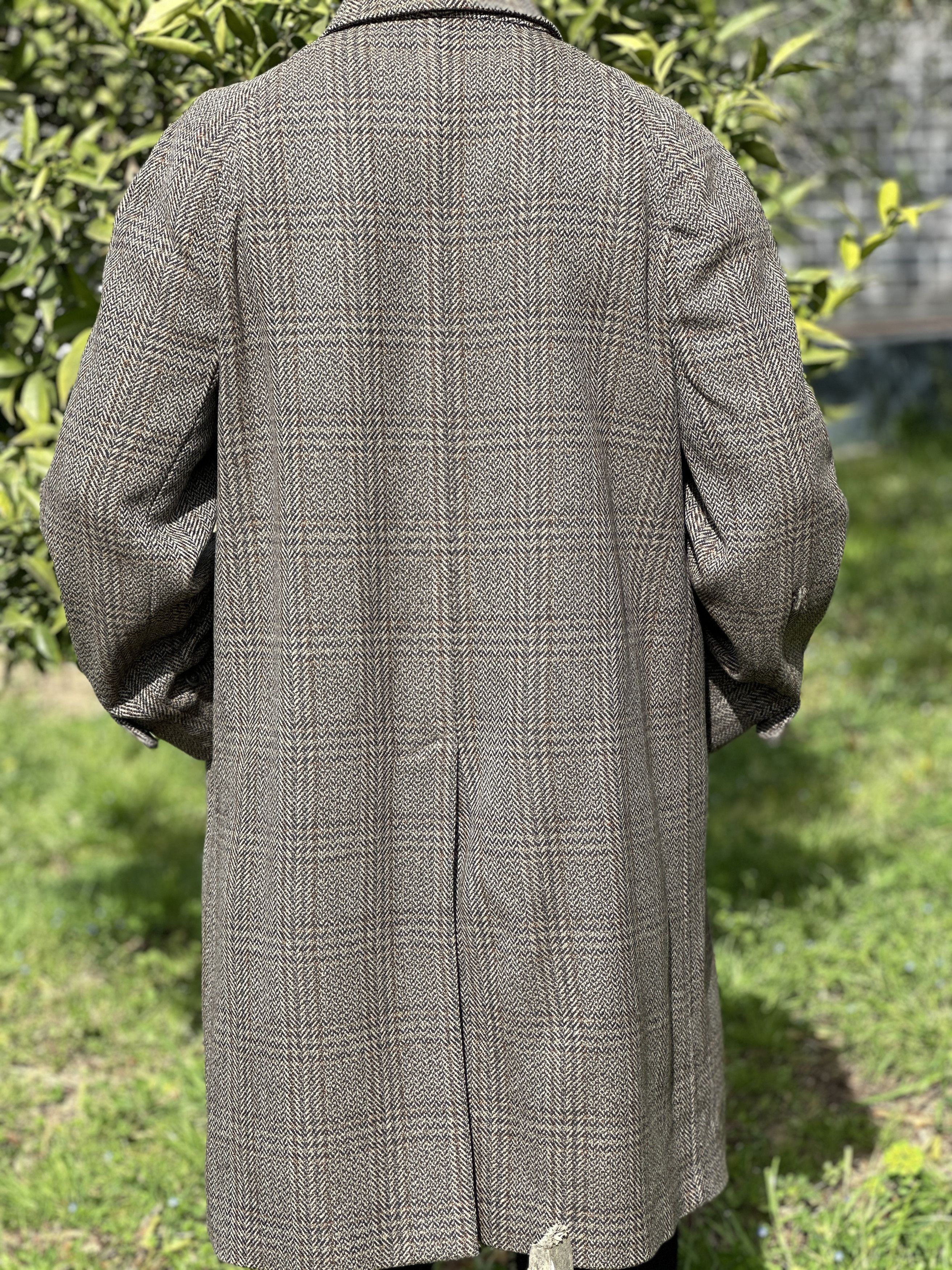 Burberry 1950 Hand Woven Irish Tweed Burberry Prorsum Trench 44 54 Size US L / EU 52-54 / 3 - 8 Thumbnail