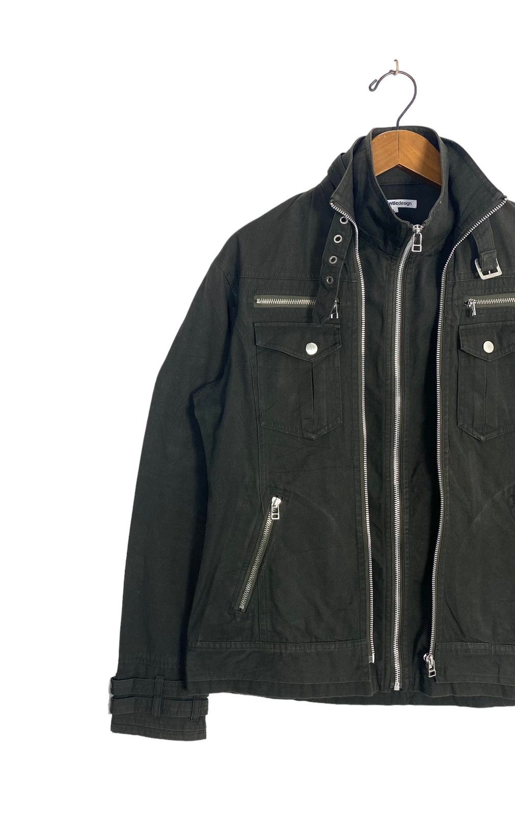 Japanese Brand Rare‼️ Semantic Design Bondage Jacket Double Zip Size US S / EU 44-46 / 1 - 3 Thumbnail