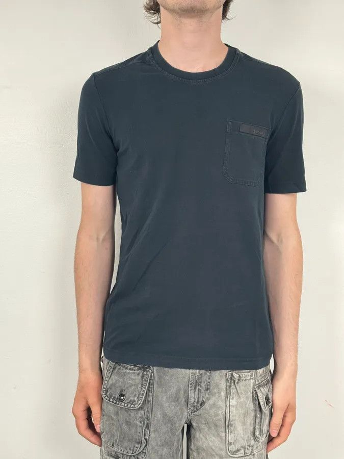 Prada SS2008 Prada Black Chest Pocket T-Shirt Size US S / EU 44-46 / 1 - 2 Thumbnail
