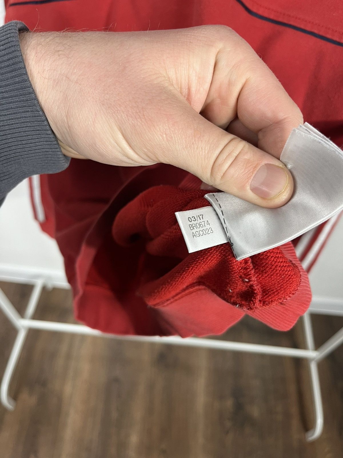 Adidas Adidas FC Bayern Munich Red Sweatshirt S Size US S / EU 44-46 / 1 - 6 Thumbnail