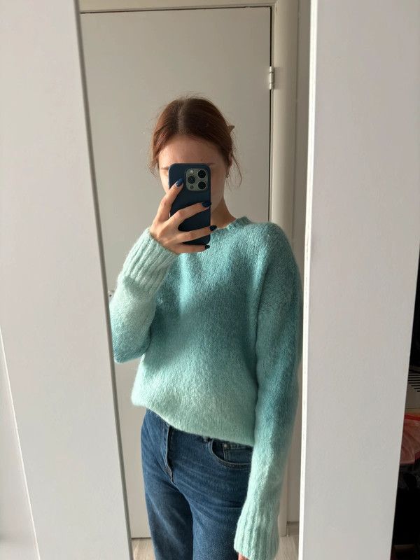 Other Women's Sweater Noella M/L Sweatshirt Wool Mohair Very Warm Size M / US 6-8 / IT 42-44 - 2 Thumbnail