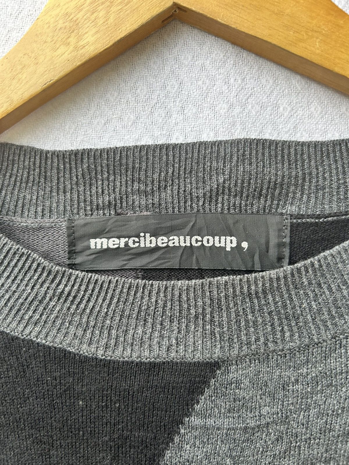 Japanese Brand Mercibeaucoup knitwear style Isseymiyake longsleeve Size US M / EU 48-50 / 2 - 8 Thumbnail