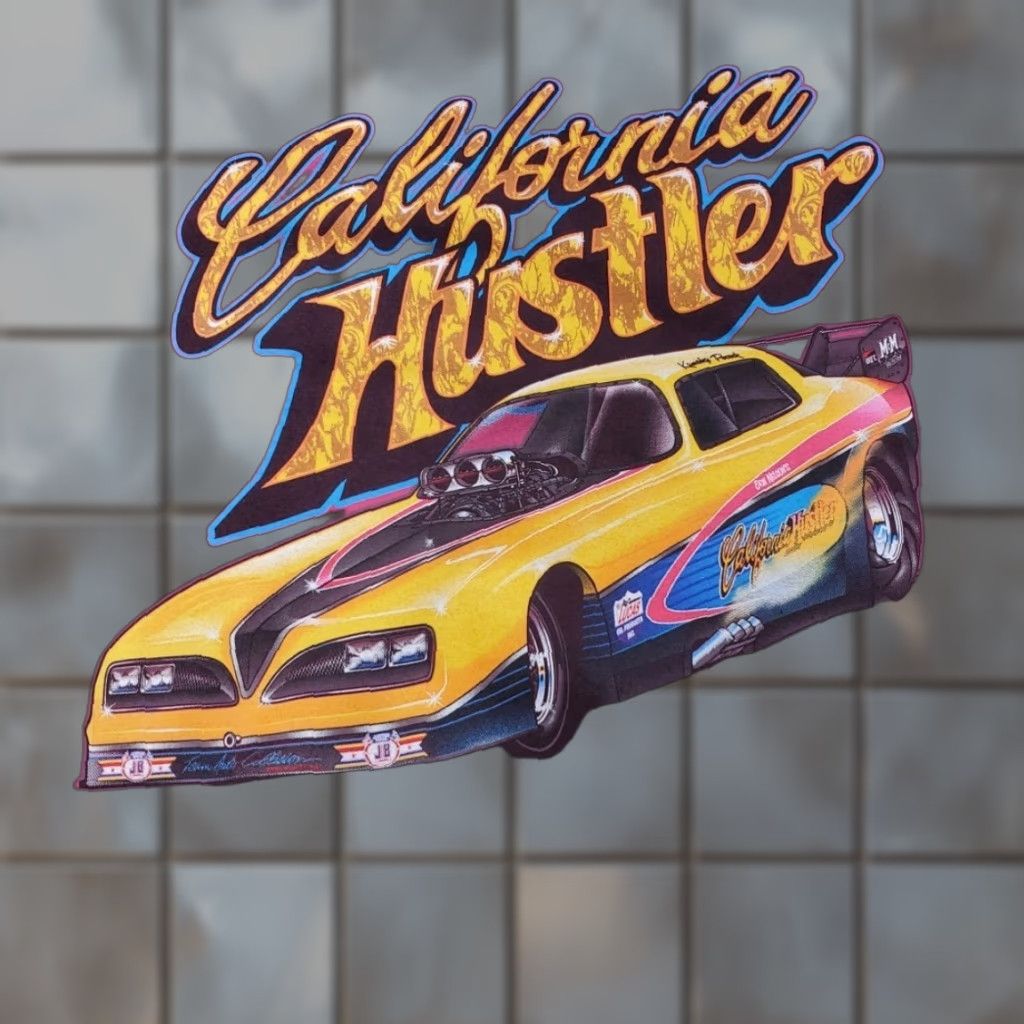 Gildan California Hustler Nitro Funny Car T Shirt Womens L Don Nelson Kamaka Pocock Size L / US 10 / IT 46 - 1 Thumbnail