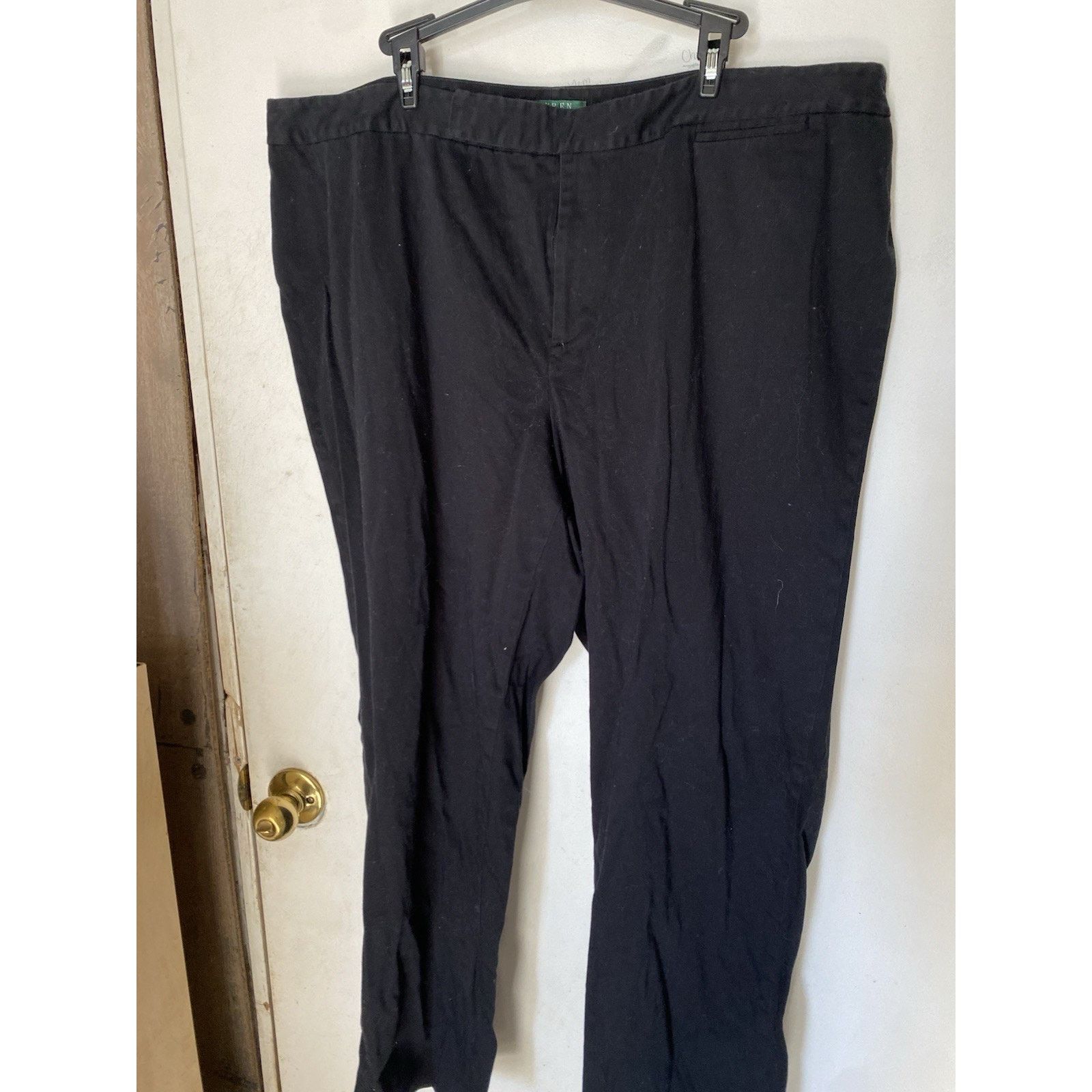 Ralph Lauren Black Label Ralph Lauren Black Dress Pants Women’s 20W Size 42" / US 20 - 2 Thumbnail