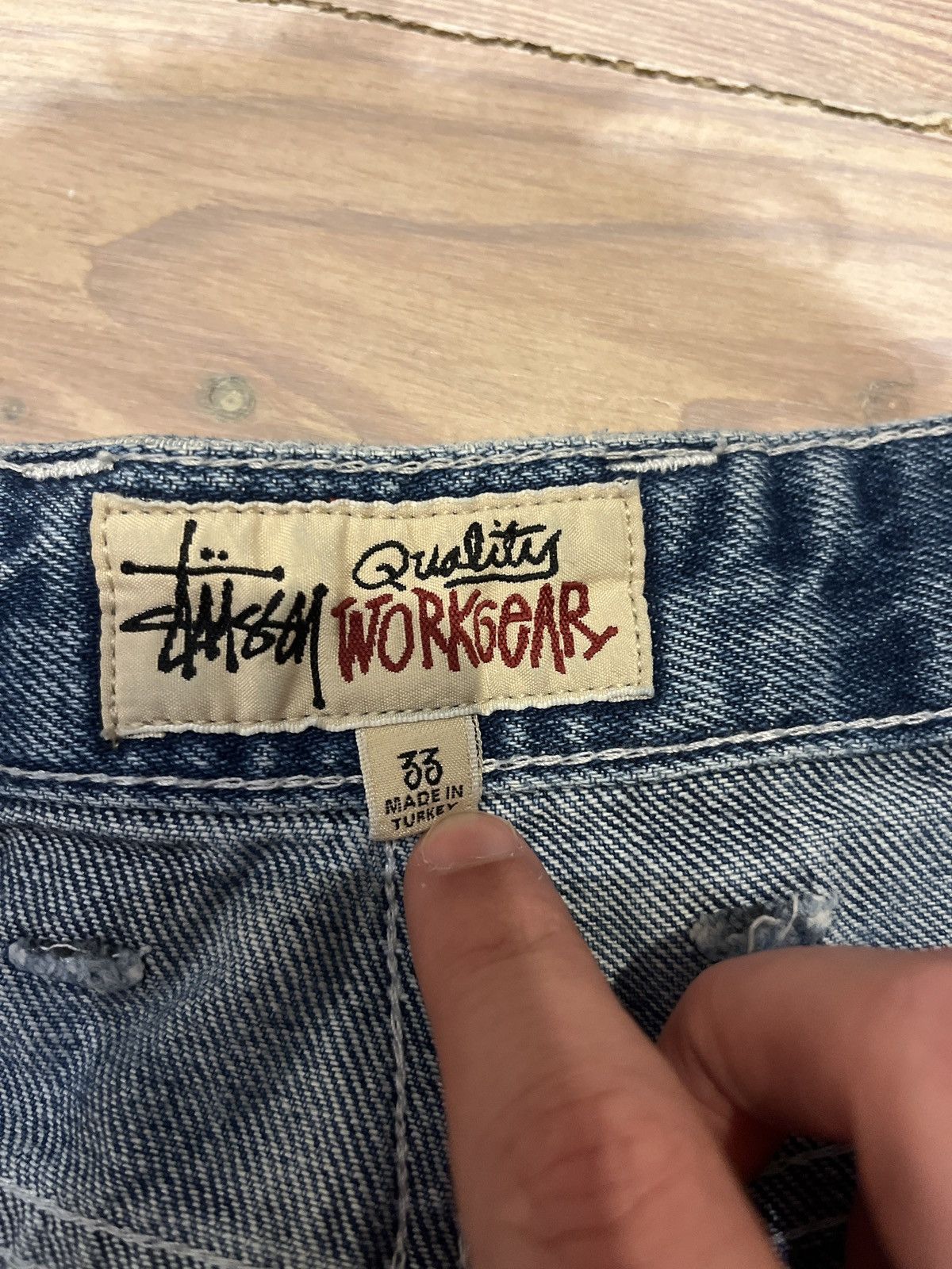 Stussy Stussy double knee pant Size US 33 - 4 Thumbnail