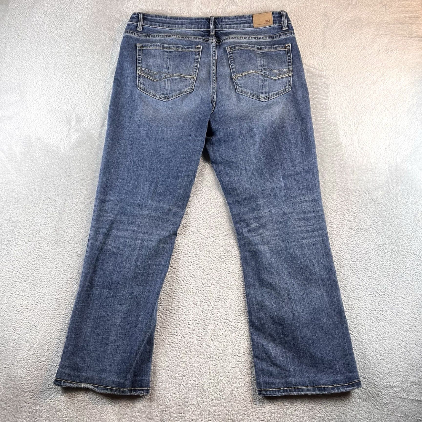 Vintage BKE Payton Universal Fit Bootcut Jeans Womens 32x31.5 Fits 34x27 Medium Wash Blue Buckle Size 24" / US 00 / IT 34 - 2 Thumbnail