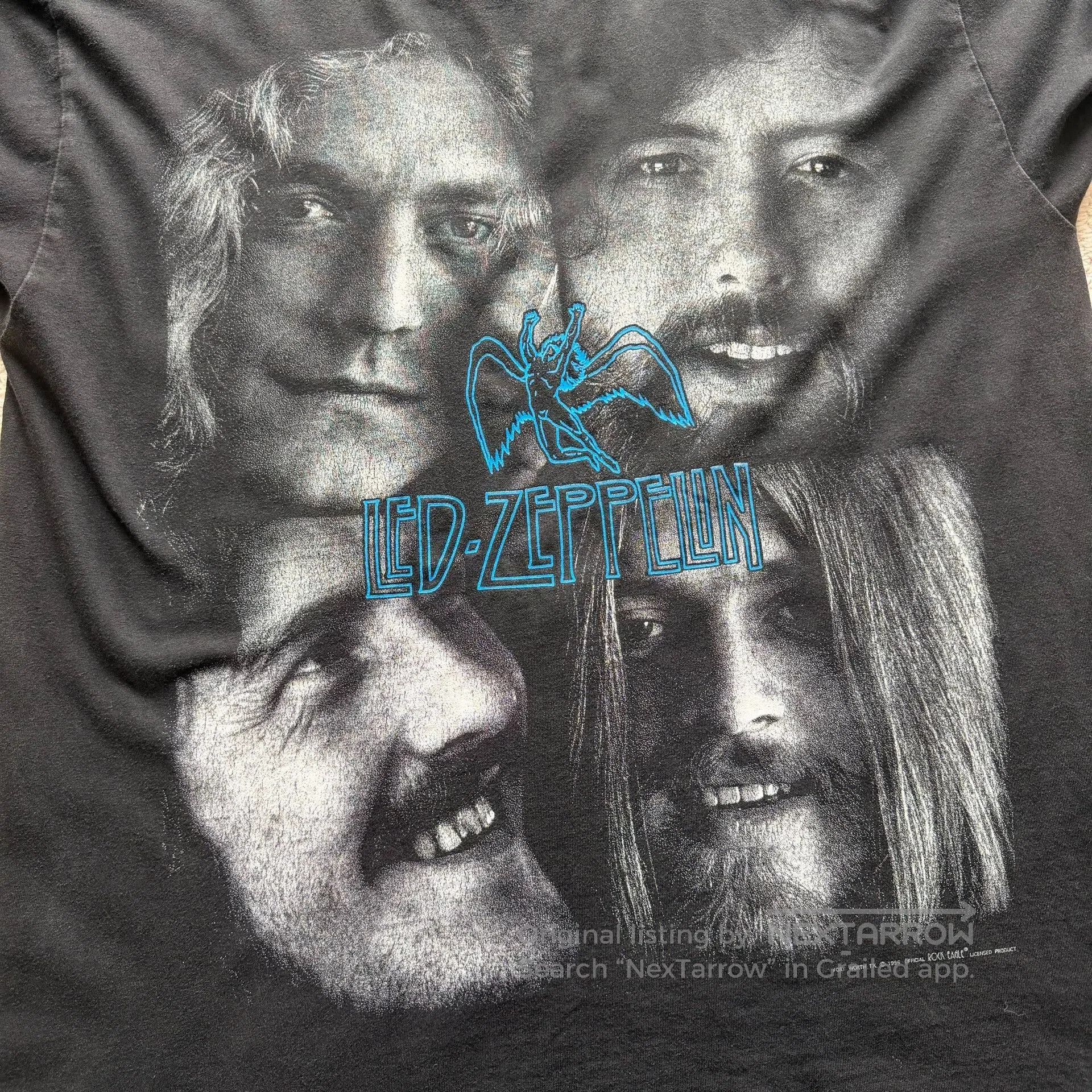 Vintage Vintage 90s Led Zeppelin Longsleeve Bootleg. Size US M / EU 48-50 / 2 - 5 Thumbnail