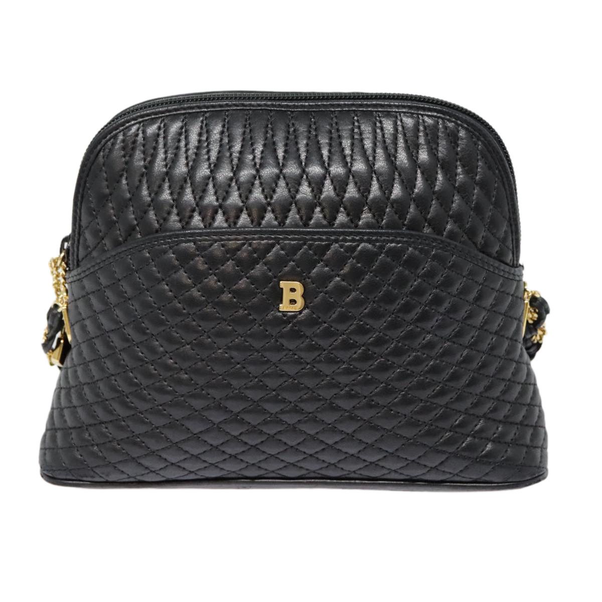Bally Black Leather Shoulder Bag (Pre-Owned) Size ONE SIZE - 1 Thumbnail