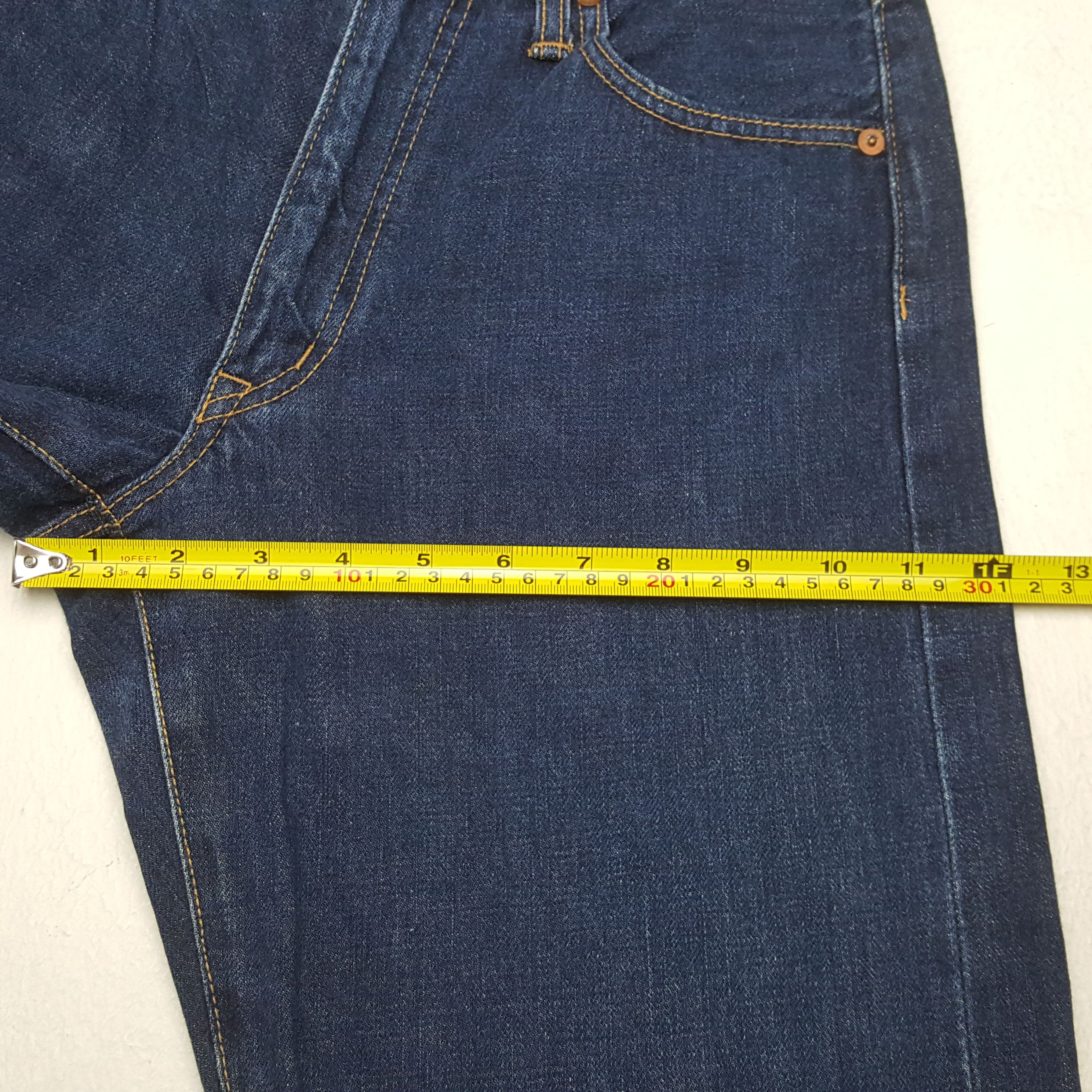 Japanese Brand Vintage Blue Way Japanese Fashion Brand Jeans RR10 Size US 27 - 9 Thumbnail