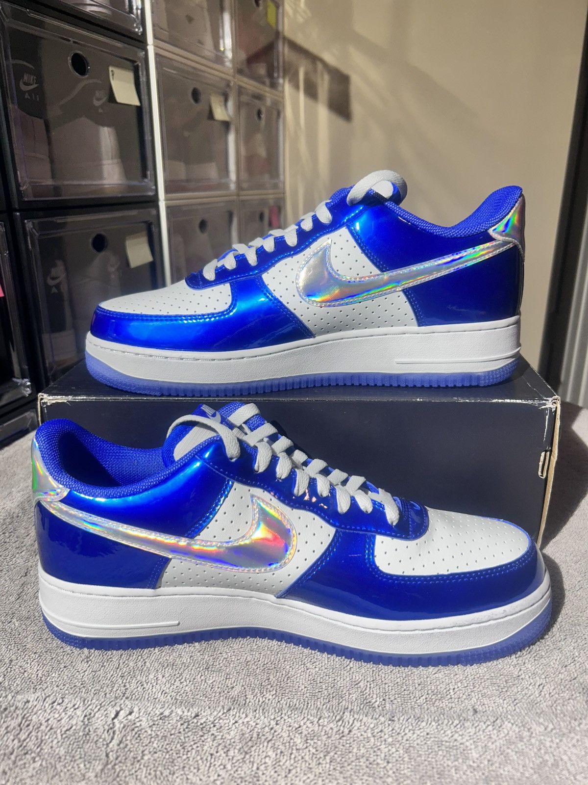 Nike Nike Air Force 1 '07 LV8 "Light Photo Blue" - Brand New Size US 10.5 / EU 43-44 - 3 Thumbnail