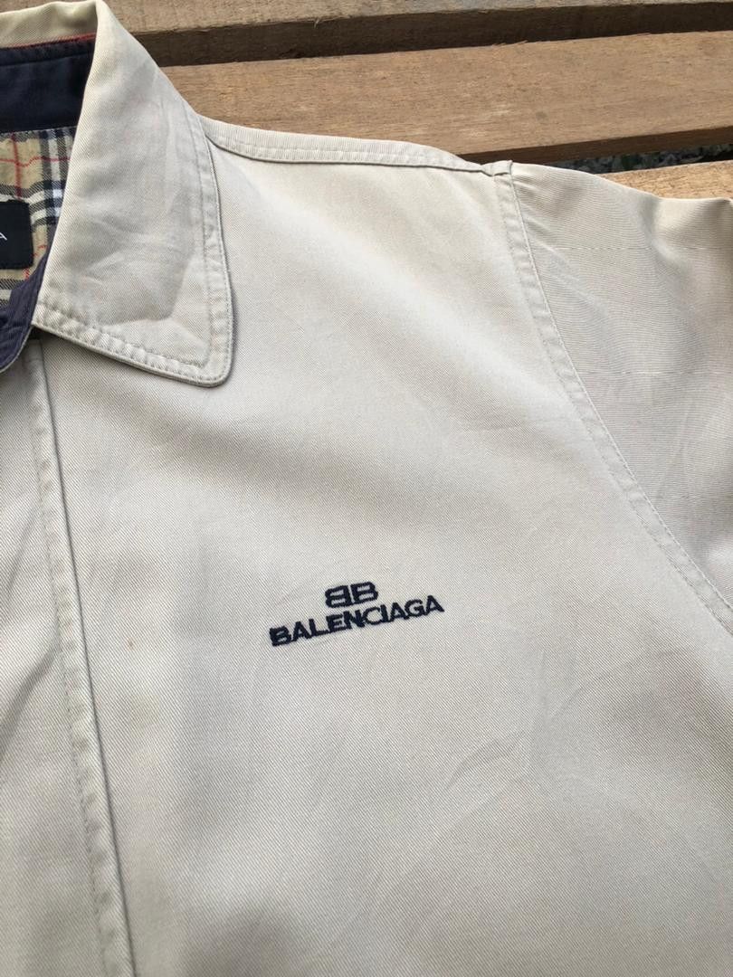 Vintage 1990s Vintage Balenciaga Paris Zipper Jacket Size US M / EU 48-50 / 2 - 7 Thumbnail
