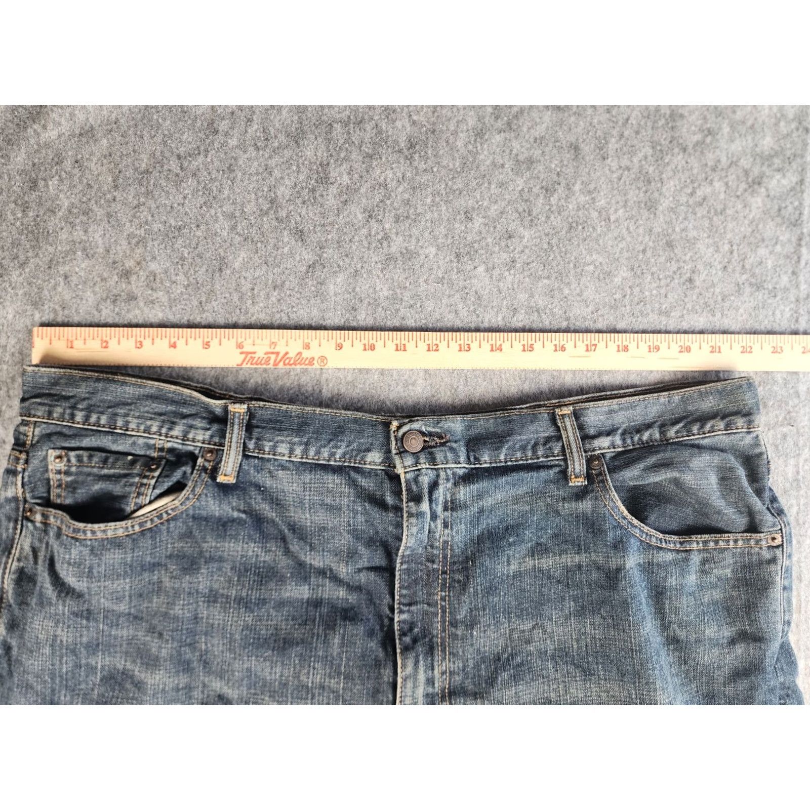 Levi's Levi's 550 Jeans Straight Legacy 42x30 Denim Medium Blue Jeans Pants Mens Regular 5-Pocket Classic American Vintage? Size US 42 / EU 58 - 6 Thumbnail