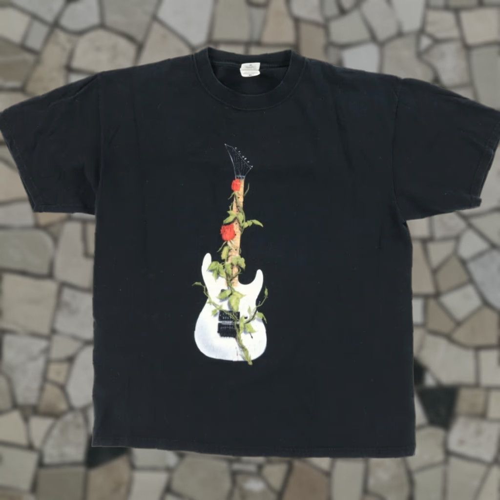 Anvil VTG Anvil Trans-Siberian Orchestra Rose Guitar 2005 Solid T-Shirt Black Men's XL Shirt Mens VTG Size US XL / EU 56 / 4 - 1 Thumbnail