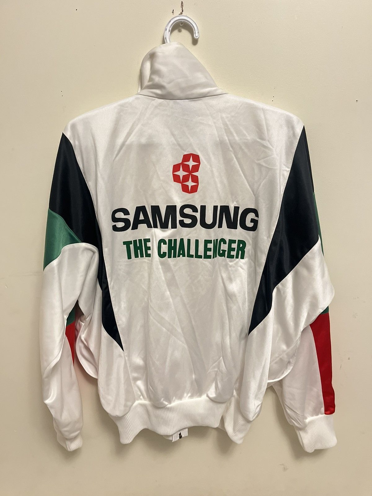 Vintage Rare 90s Samsung Electronics Promo Track Sport Jacket Size US L / EU 52-54 / 3 - 1 Thumbnail
