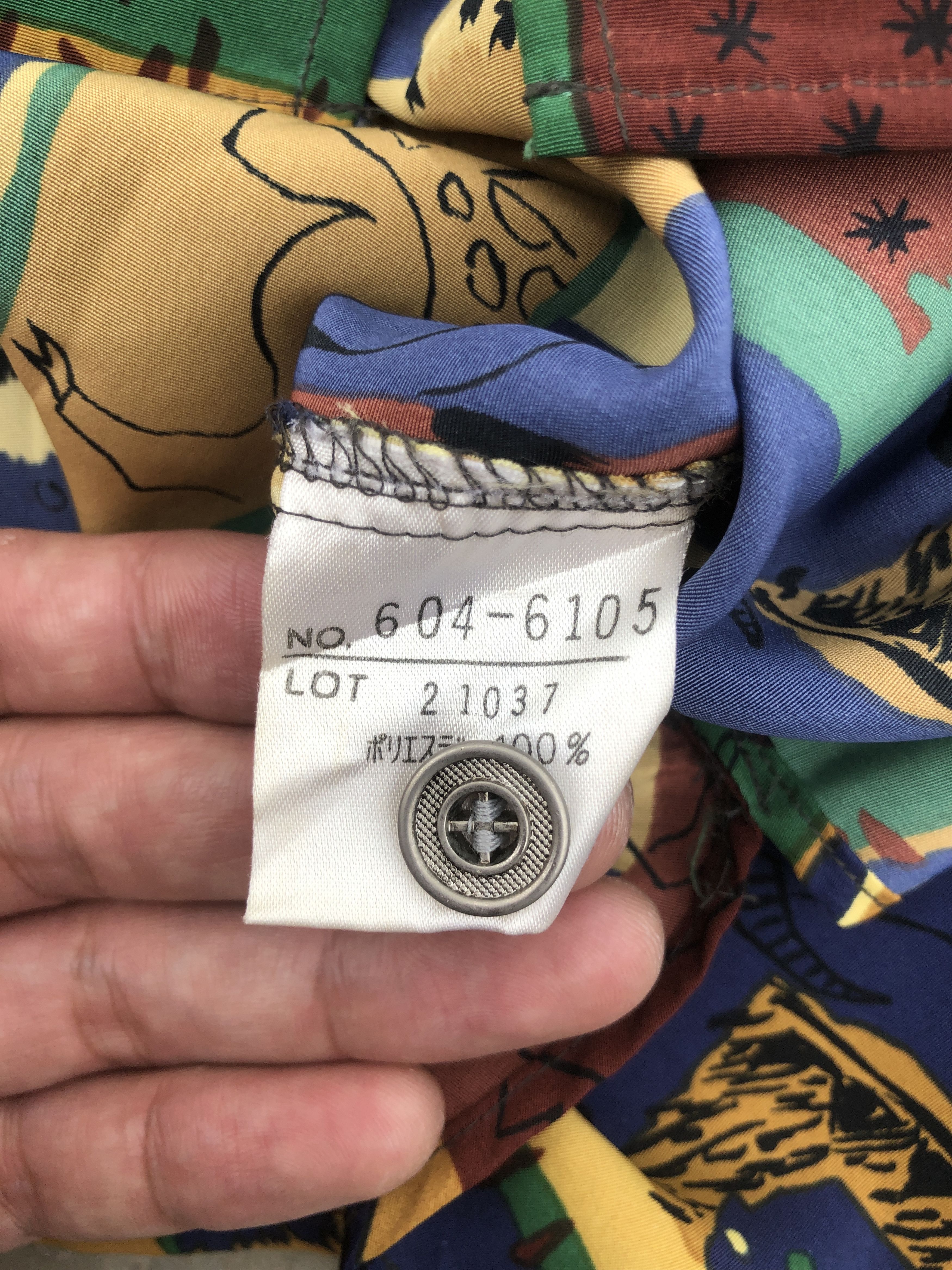 Japanese Brand × Kansai Yamamoto × Vintage Kansai Profumo Vintage Silk Shirt Size US M / EU 48-50 / 2 - 8 Thumbnail