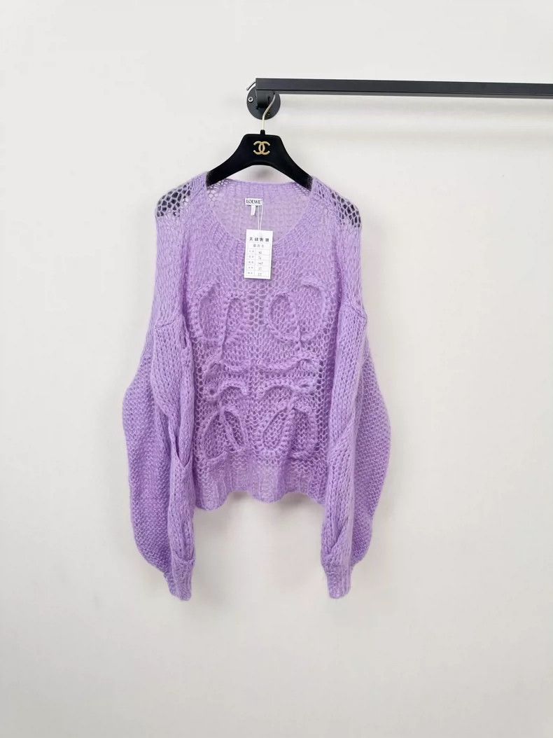 Loewe LOEWE Knitted openwork sweater Size XS / US 0-2 / IT 36-38 - 1 Thumbnail