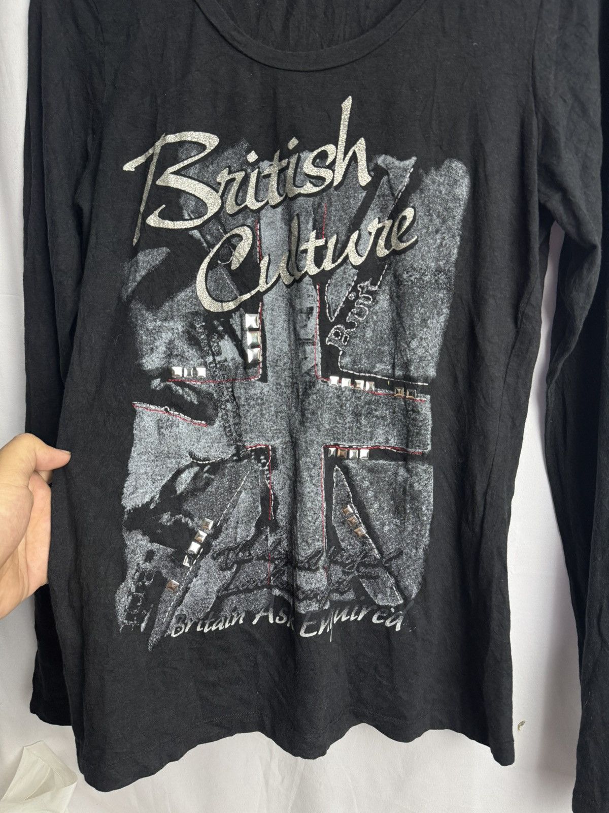 Hysteric Glamour × Japanese Brand × PPFM Ask Enquired England British Culture Long Sleeve Size US M / EU 48-50 / 2 - 3 Thumbnail