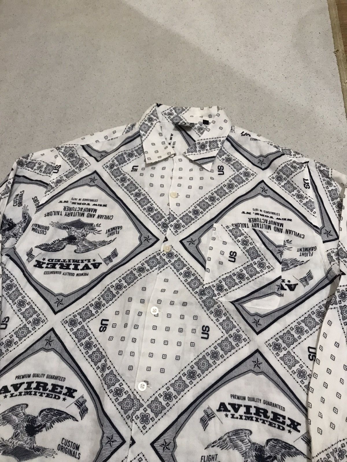 Avirex × Vintage Avirex Limited Printed Shirts Size US XL / EU 56 / 4 - 3 Thumbnail