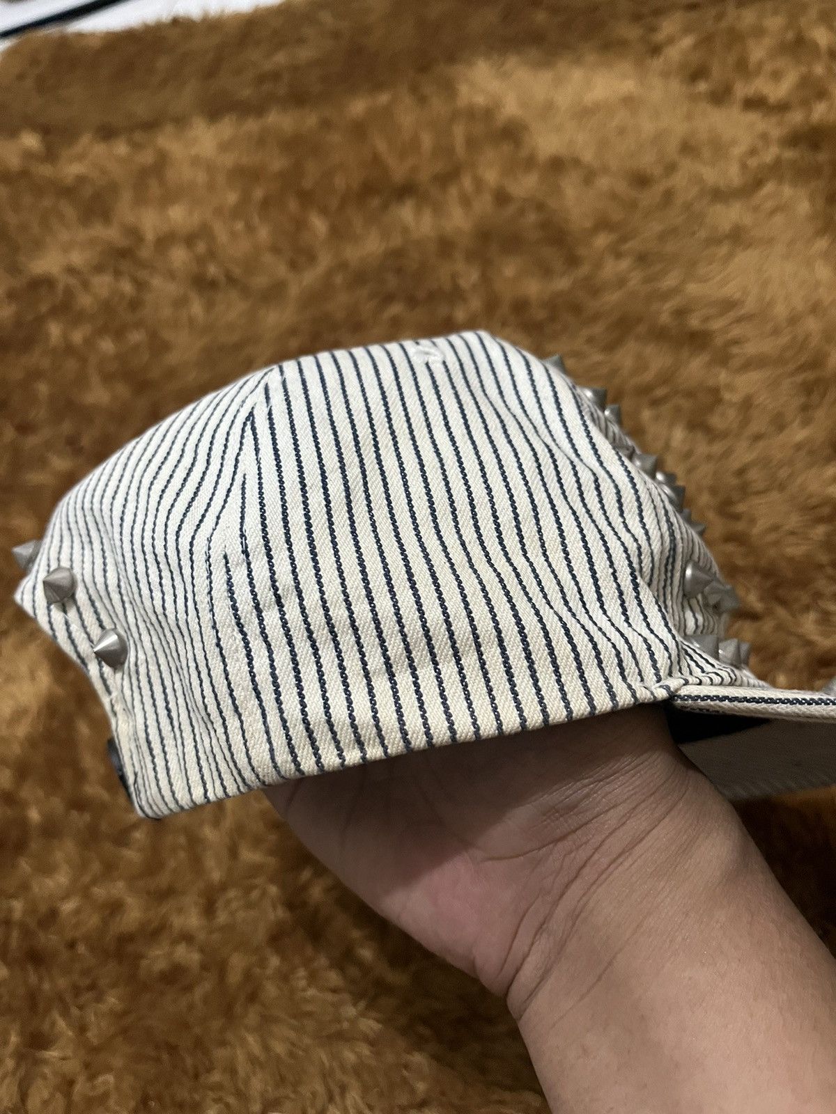 Japanese Brand JAPANESE STUDDED CAP HAT PUNK STYLE Size ONE SIZE - 2 Thumbnail