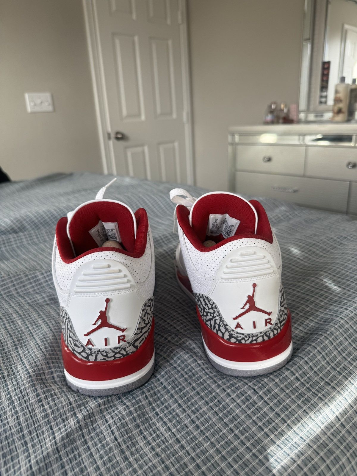 Jordan Brand Jordan 3 “Cardinal Red” Size US 8 / IT 38 - 2 Thumbnail