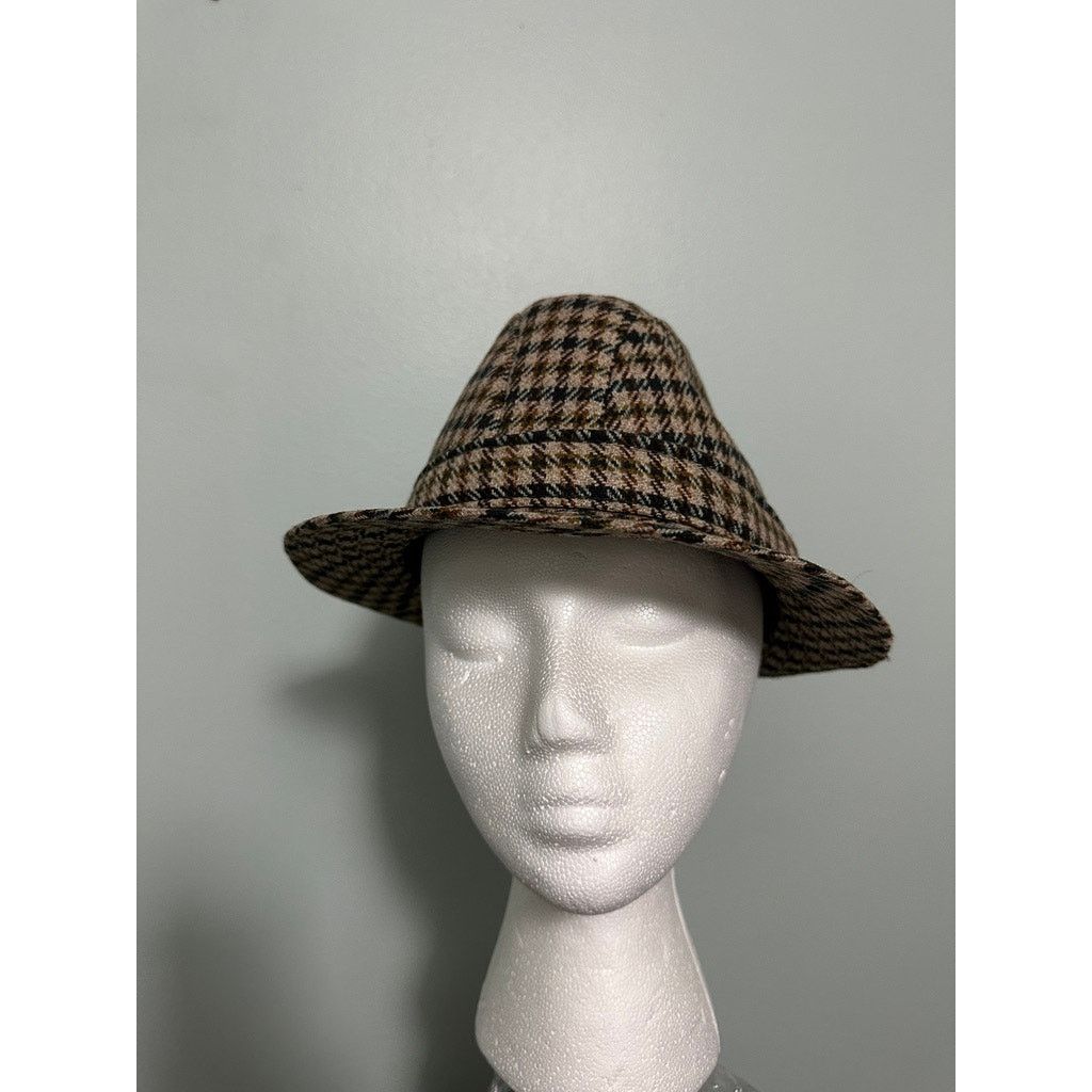 Other Vintage Christie of London Henri brown tweed hat size 7.25 Size ONE SIZE - 2 Thumbnail