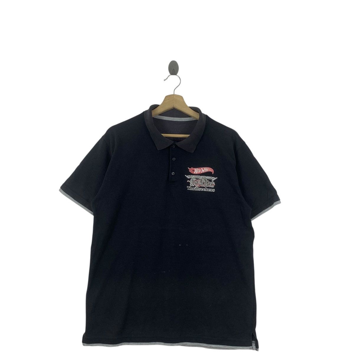 Other HOT WHEELS Thrillseekers Back Print Polo Tee Shirt Size US M / EU 48-50 / 2 - 4 Thumbnail