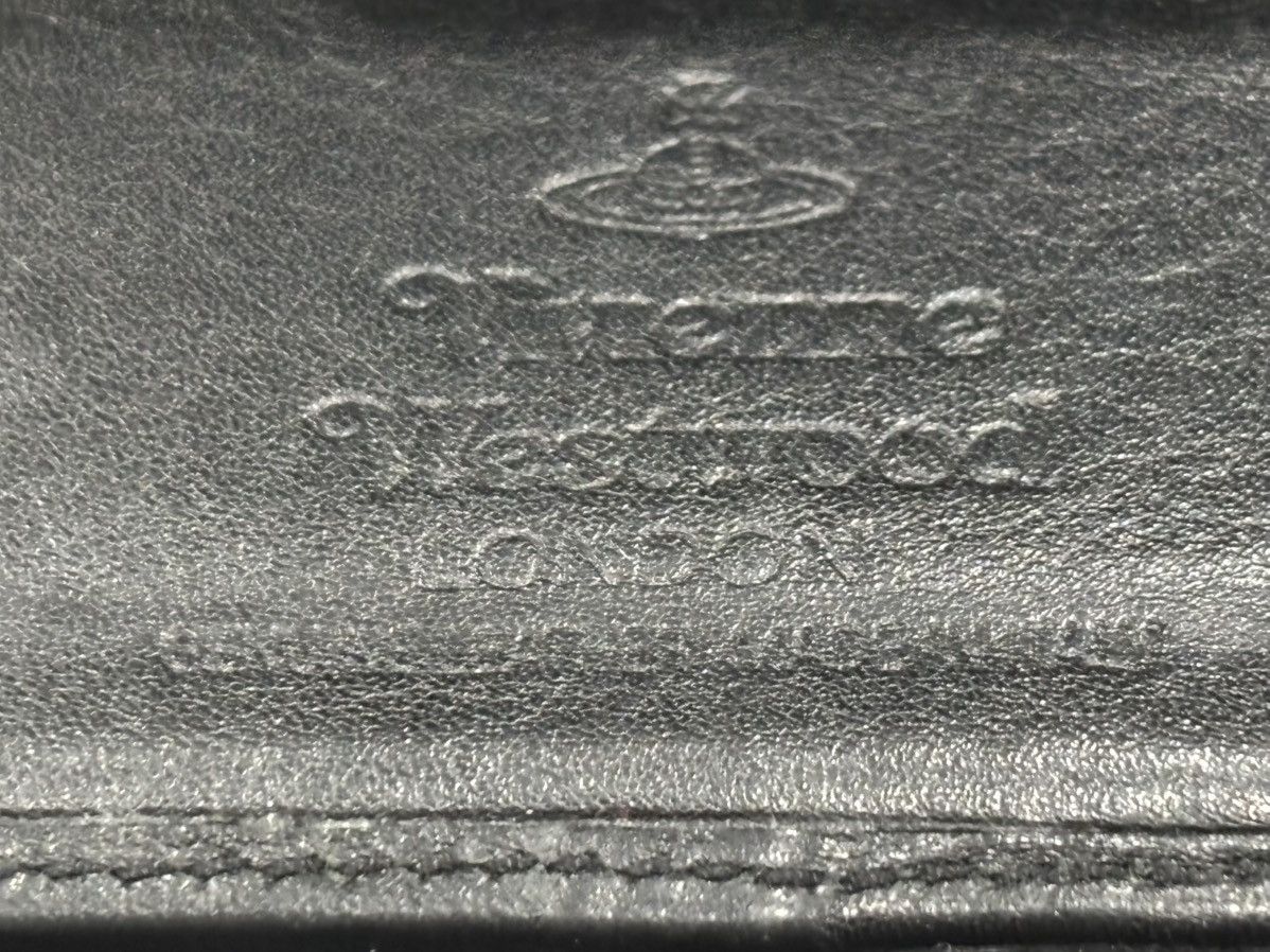 Vivienne Westwood Vivienne Westwood Genuine leather Orb Cardholder Wallet Size ONE SIZE - 4 Thumbnail