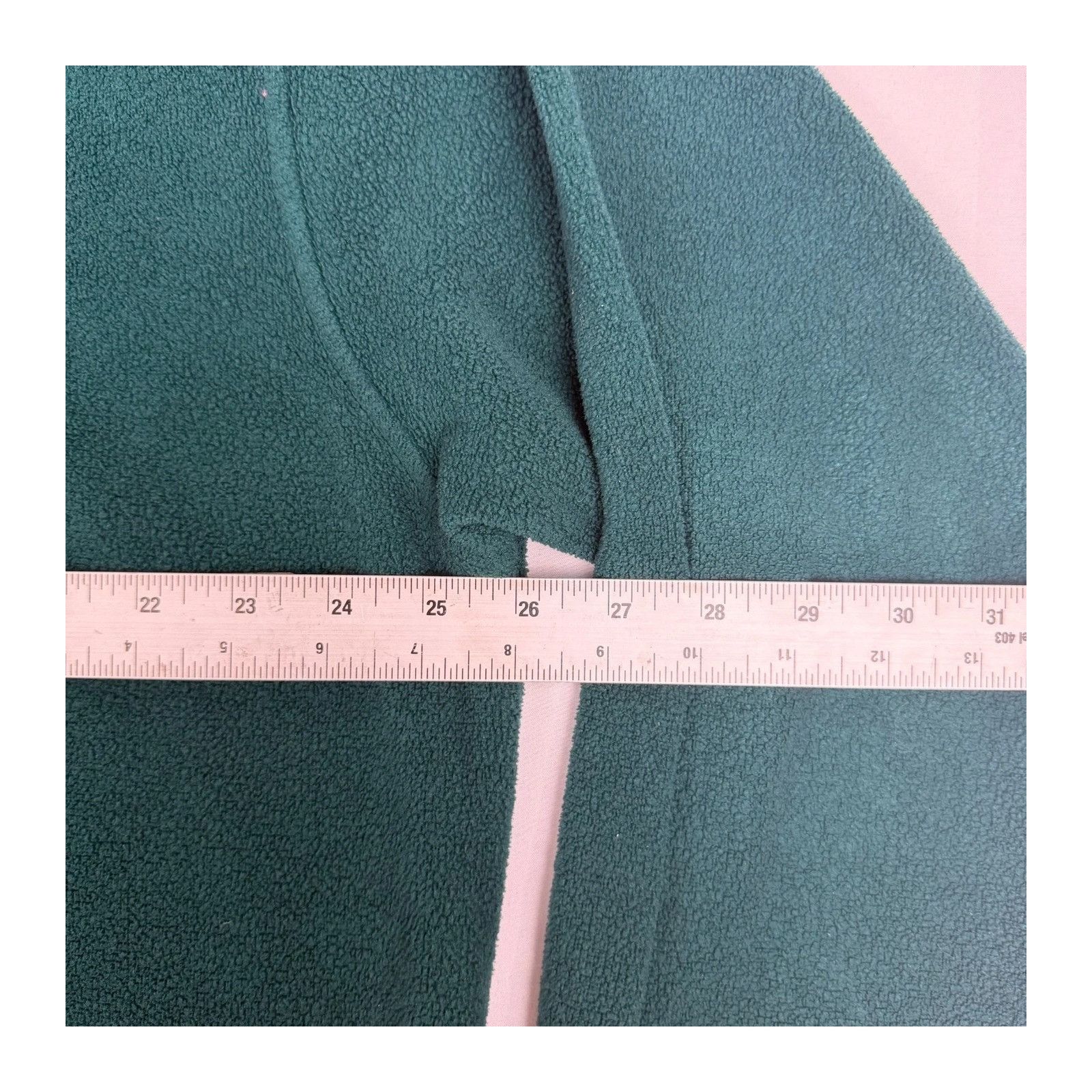 Vintage Vintage 90s Champs Sports Quarter Zip Fleece XL Forest Green Size US XL / EU 56 / 4 - 3 Thumbnail