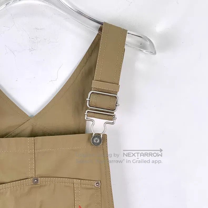Dior Dior 24 brown dinosaur print cotton strap workwear shorts Size 24" / US 00 / IT 34 - 3 Thumbnail