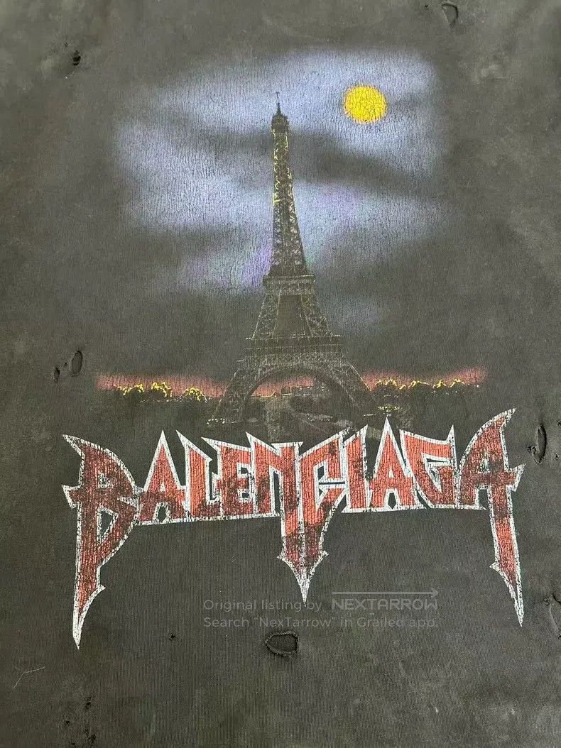 Balenciaga Balenciaga Alphabet Printed Casual Round Neck Short Sleeve Size US M / EU 48-50 / 2 - 3 Thumbnail