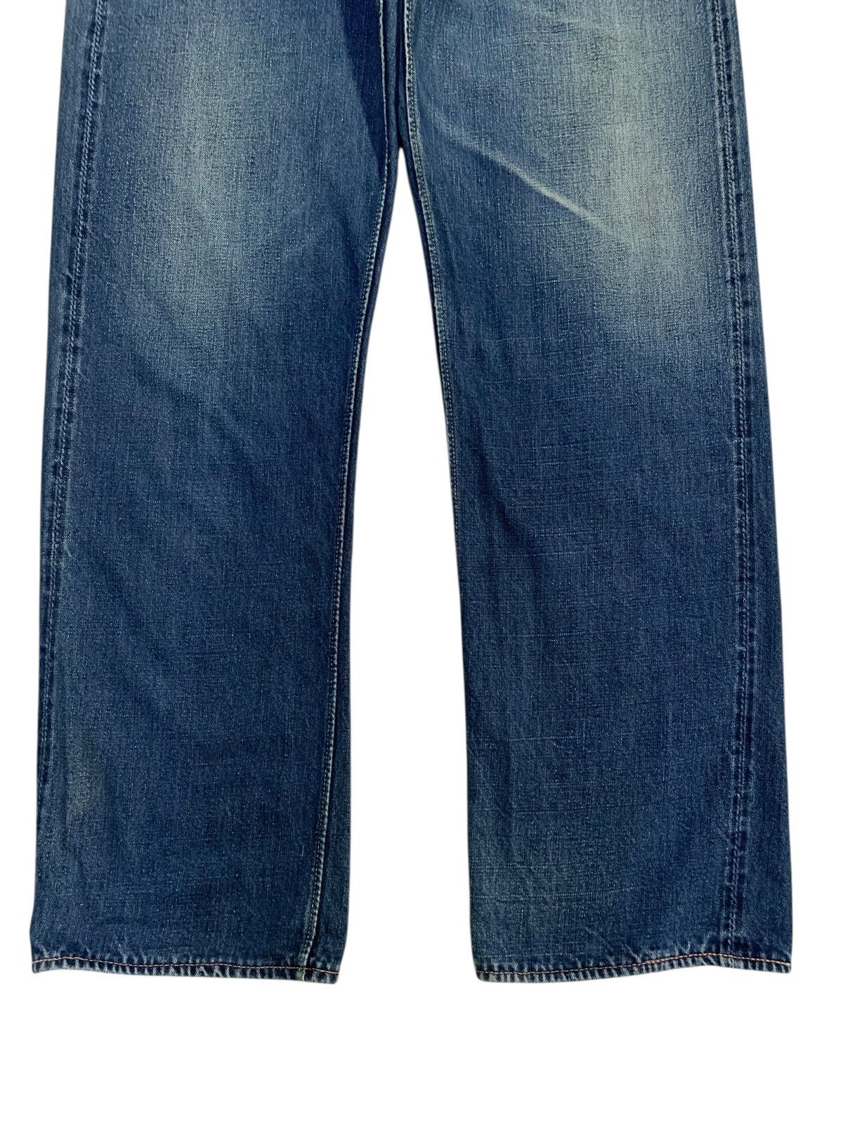 Warehouse VINTAGE WAREHOUSE SELVEDGE BUTTON FLY JAPANESE FADED DENIM Size US 31 - 8 Thumbnail