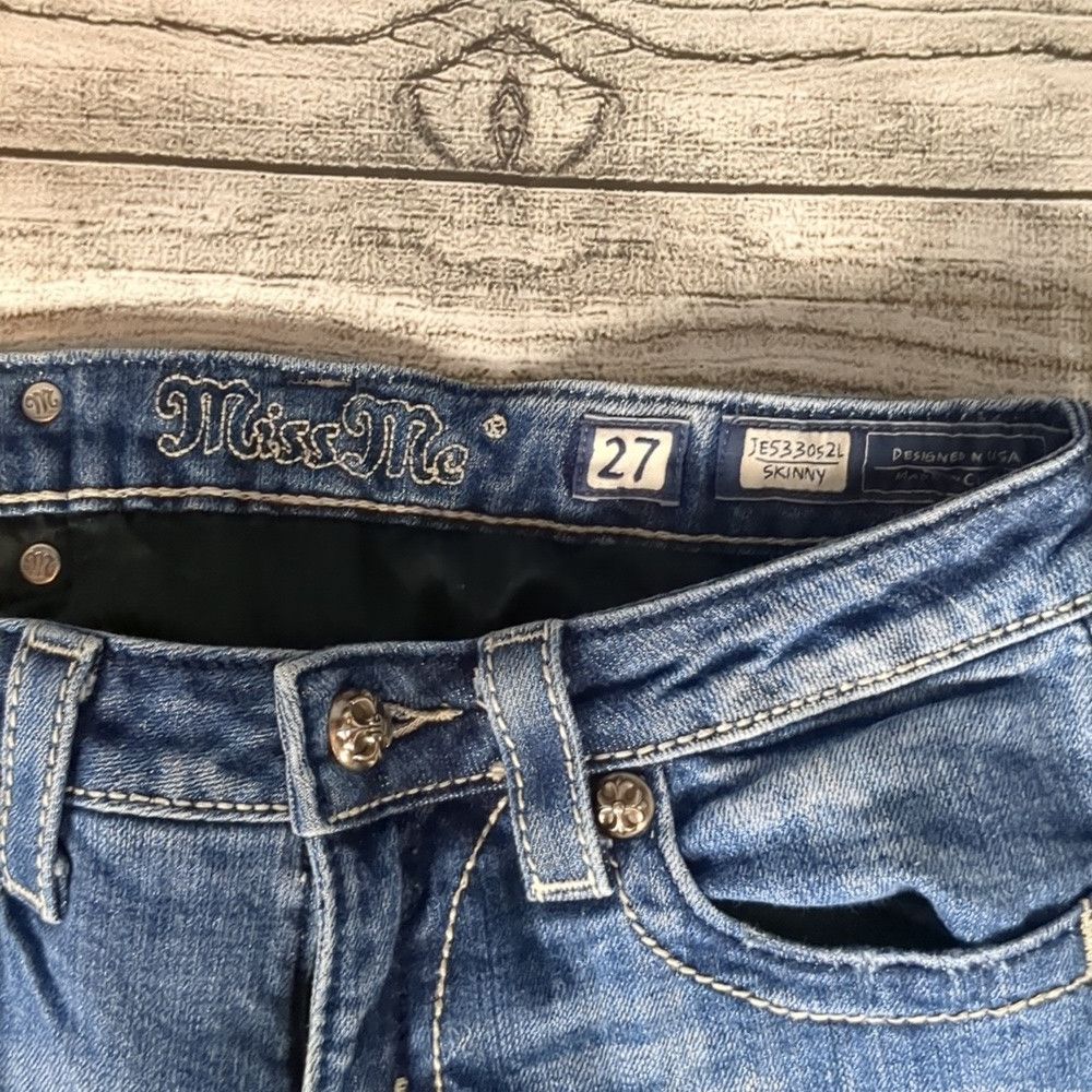 Miss Me Miss me skinny jeans size 27 Size 27" / US 4 / IT 40 - 3 Thumbnail