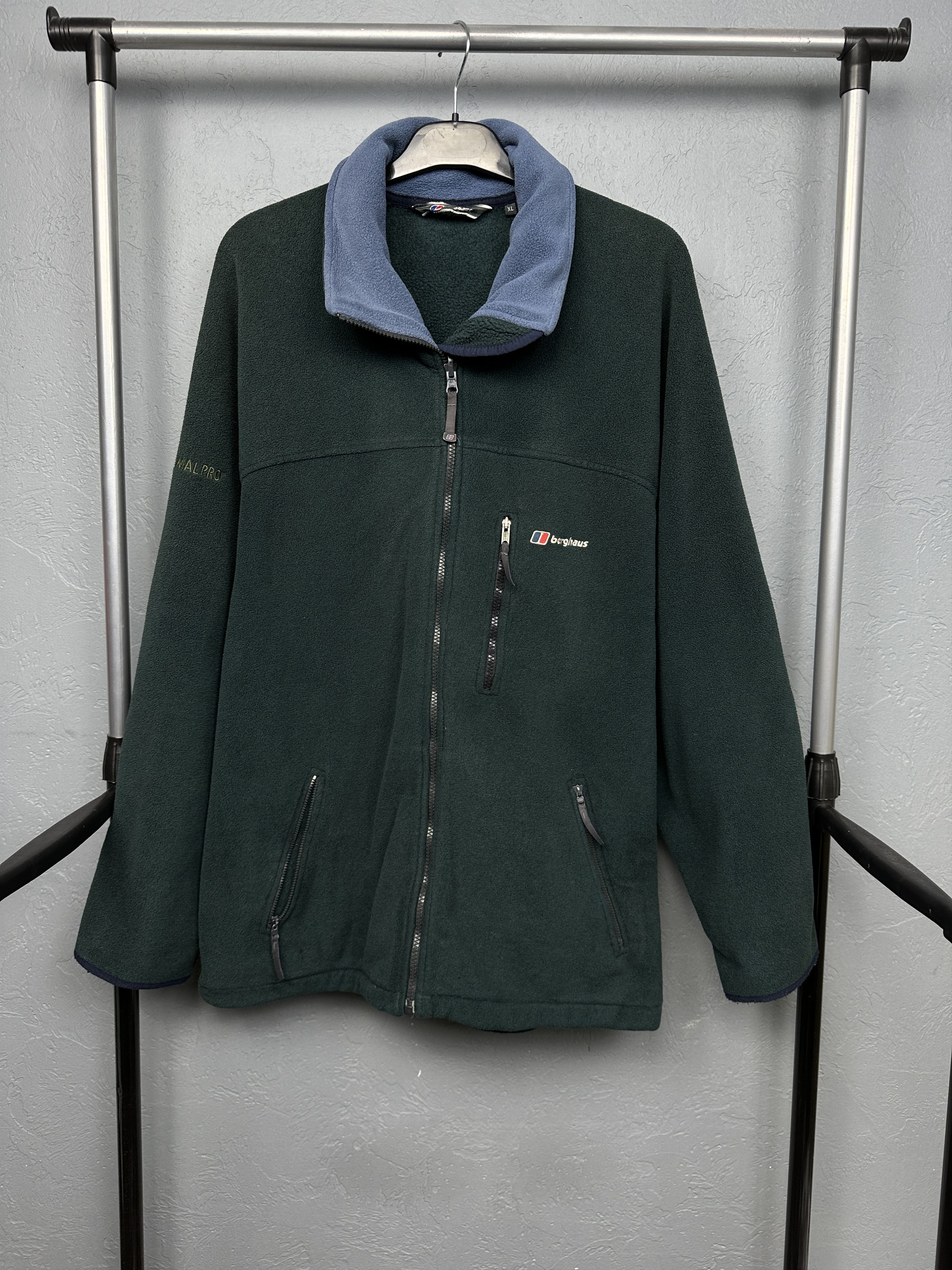 Berghaus Berghaus Vintage Mens Fleece Jacket Size US XL / EU 56 / 4 - 1 Thumbnail