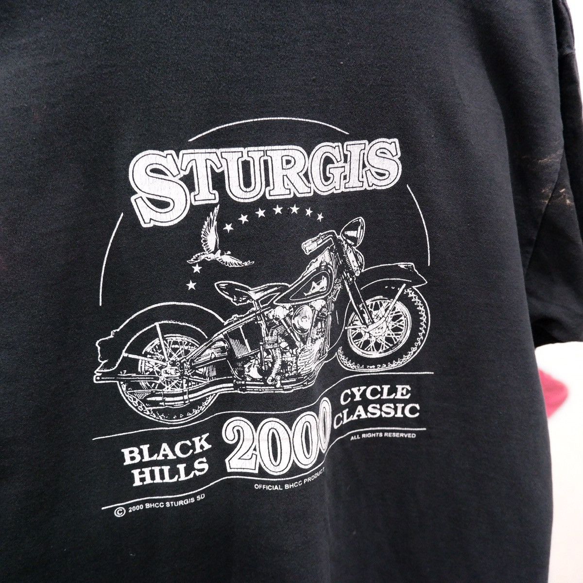 Vintage Sturgis Wolf 2000 VTG T Shirts Size US L / EU 52-54 / 3 - 9 Thumbnail
