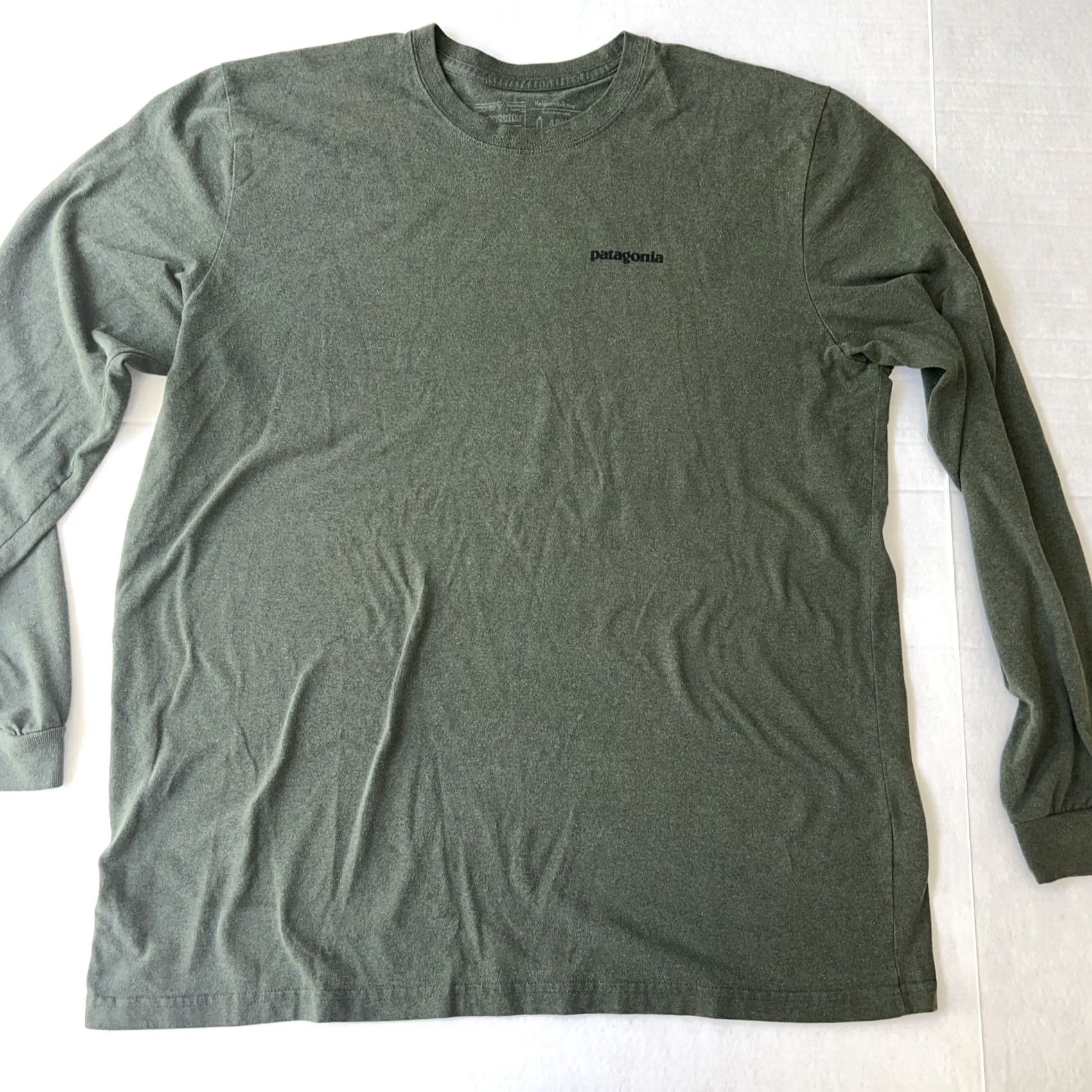 Patagonia Patagonia Shirt L Green Long Sleeve Logo Outdoor Vintage Size US L / EU 52-54 / 3 - 3 Thumbnail