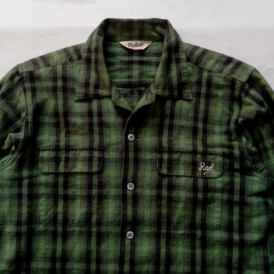 Other Radiall japan plaid casual flannel shirt AW12 Size US M / EU 48-50 / 2 - 2 Thumbnail