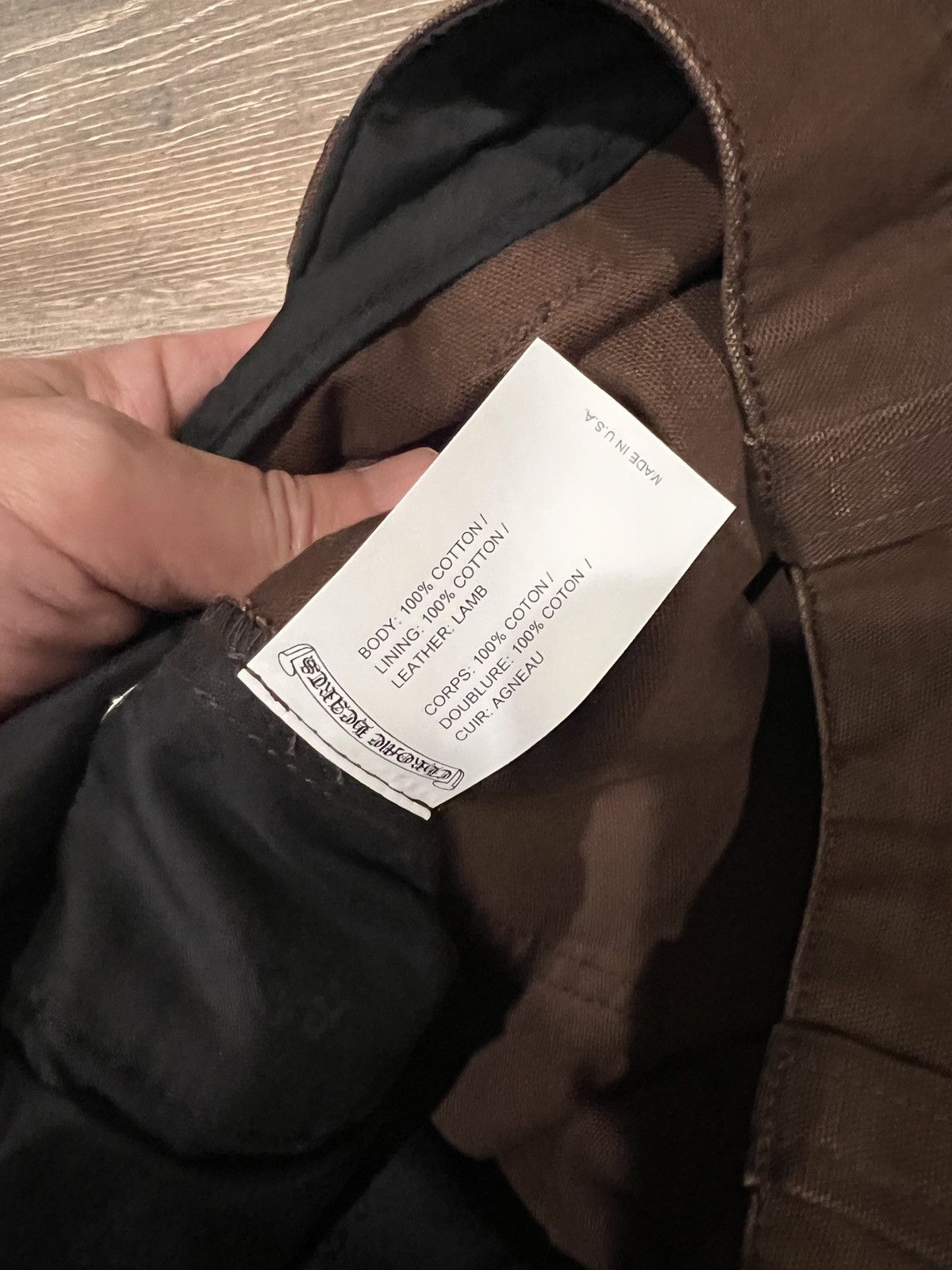 Chrome Hearts Chrome hearts 1 of 1 yellow patches brown carpenter sz 34 Size US 34 / EU 50 - 3 Thumbnail