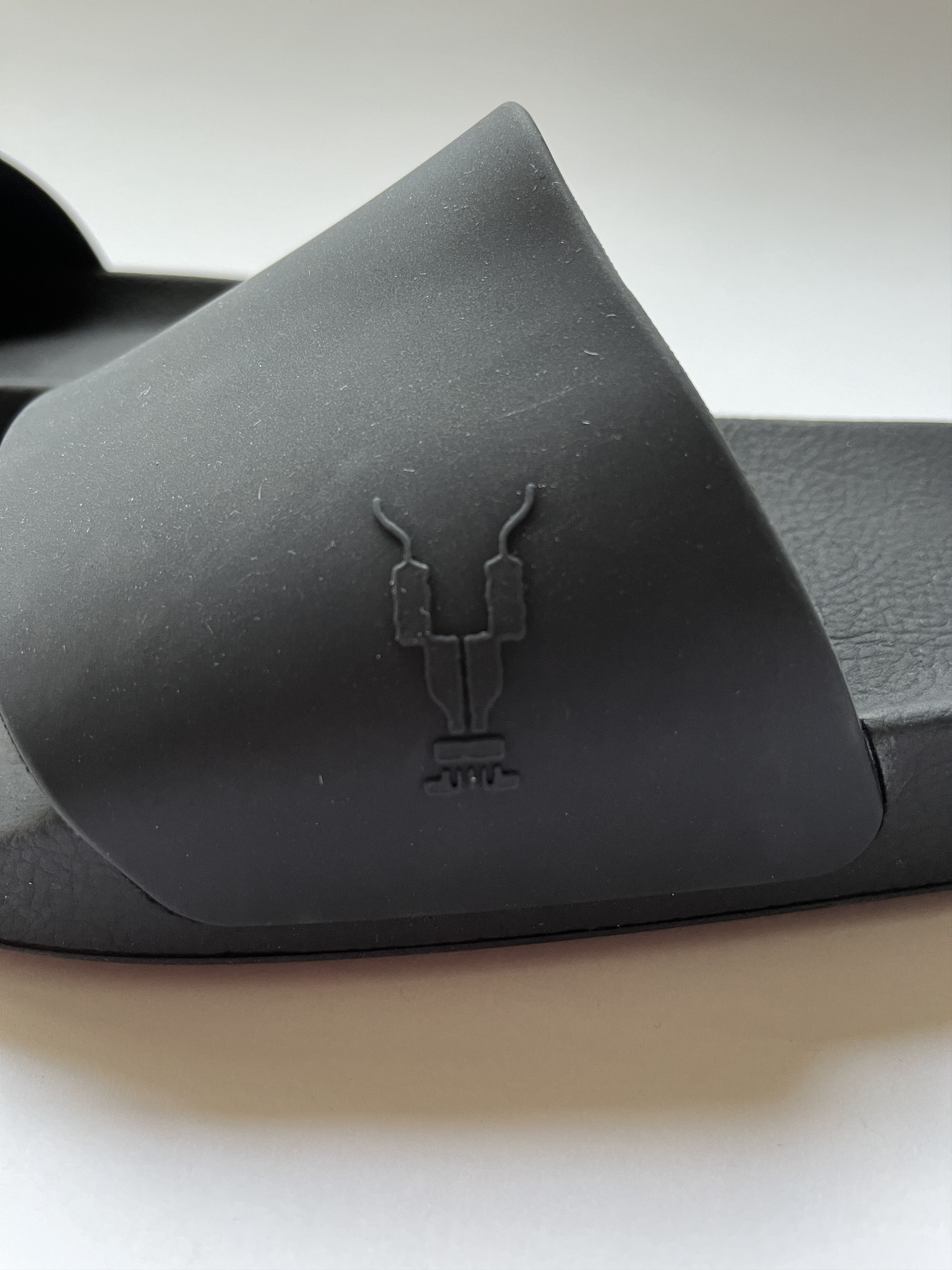 Rick Owens ⚡️QUICK SALE⚡️Rick Owens Drkshdw Black Shower Slides Size US 8 / EU 41 - 4 Thumbnail