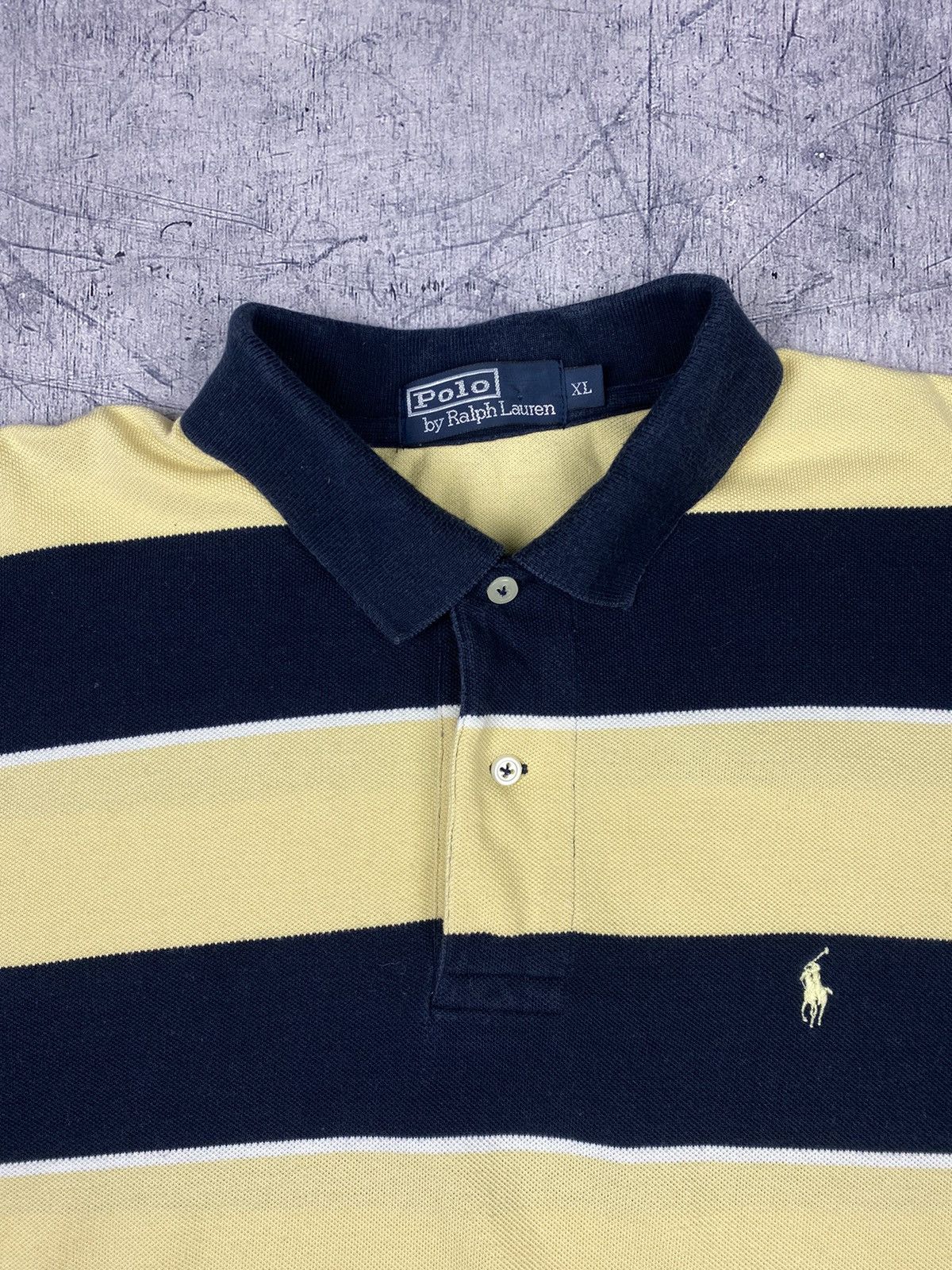 Polo Ralph Lauren Vintage Polo Ralph Lauren Striped T Shirt Size XL Size US XL / EU 56 / 4 - 7 Thumbnail